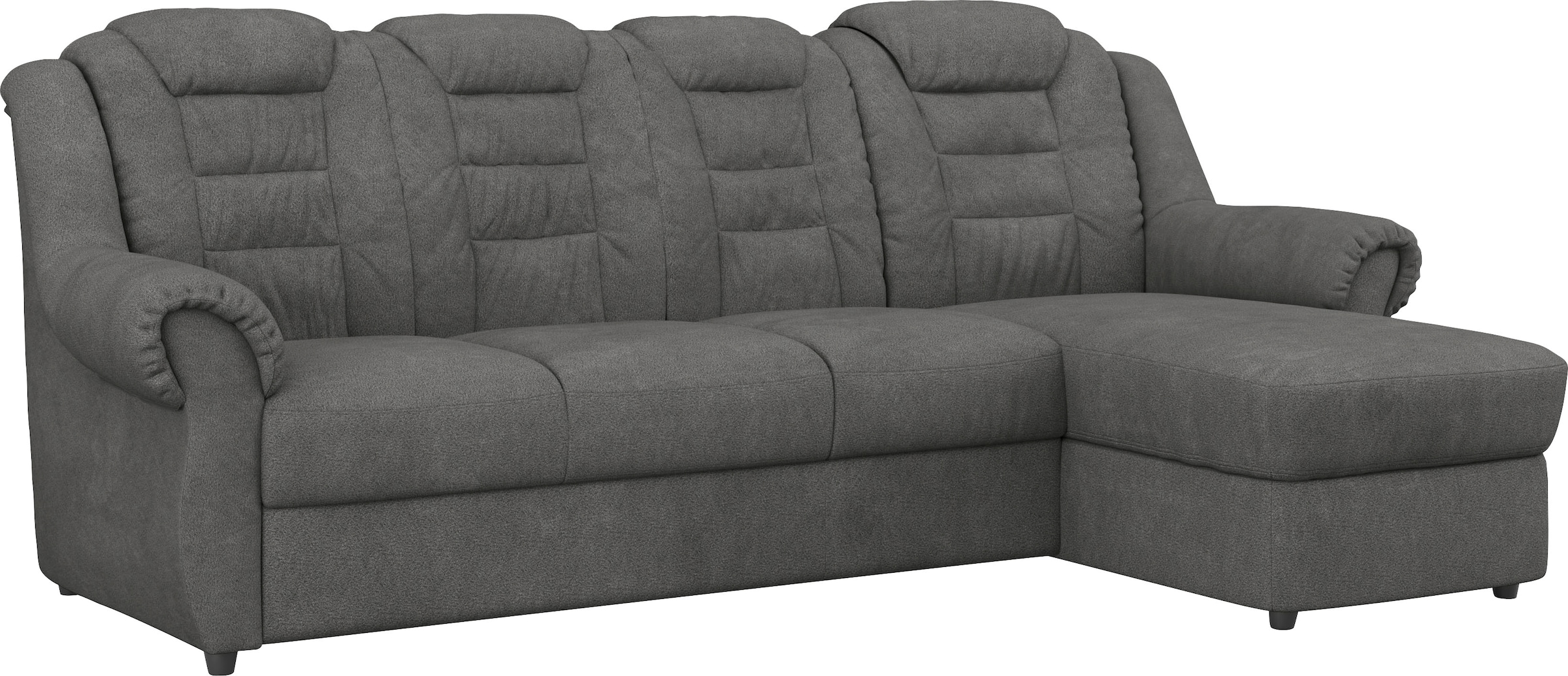 Home affaire Ecksofa »Boston L-Form«, mit hoher Rückenlehne, wahlweise mit Bettfunktion