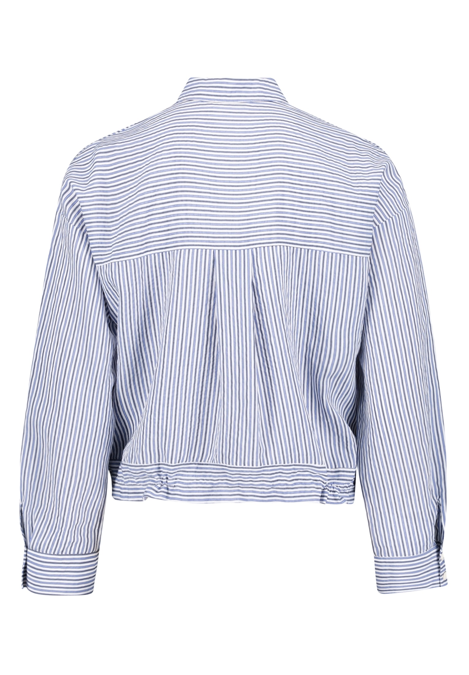 Cartoon Klassische Bluse »Streifenbluse mit Raffung«