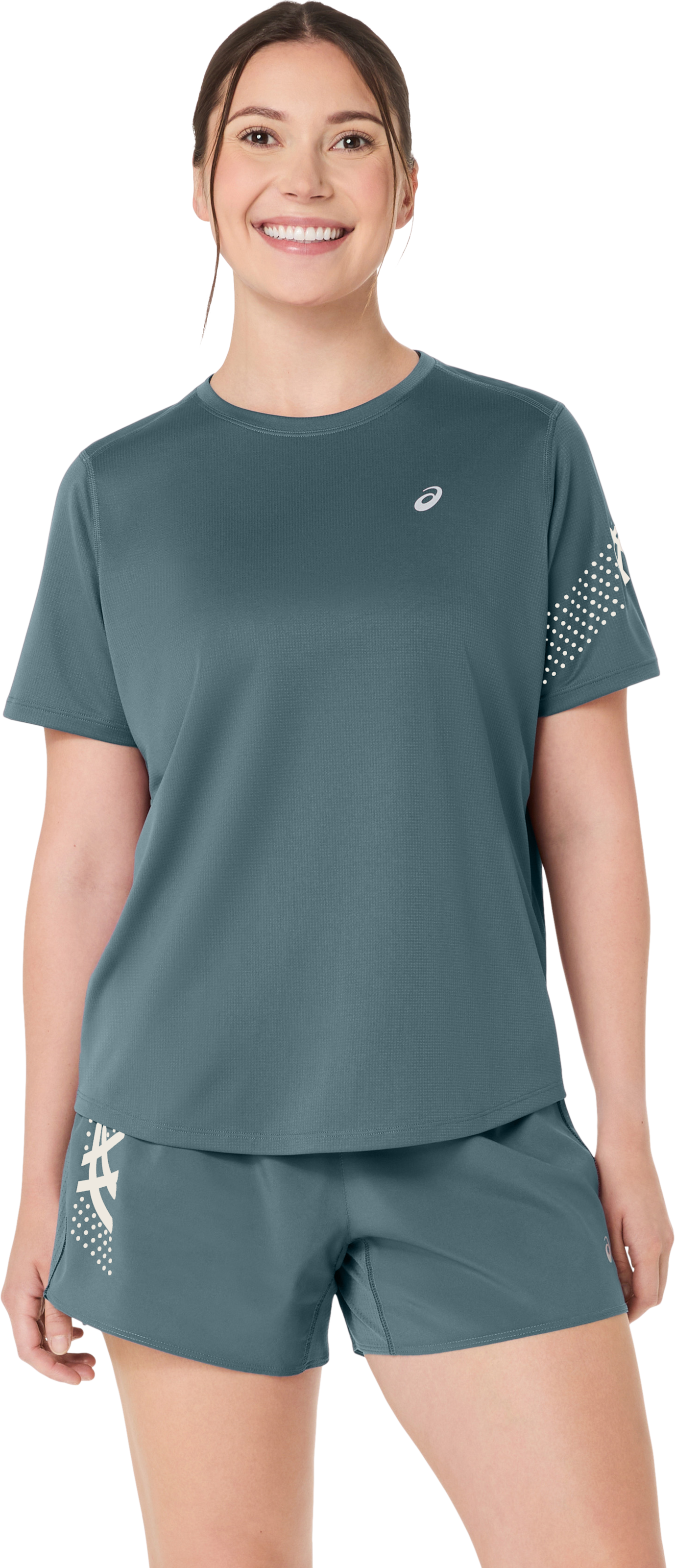 Asics Laufshirt »ICON SS TOP« mit Kasane-Faltung im Nackenbereich, schnell trocknend