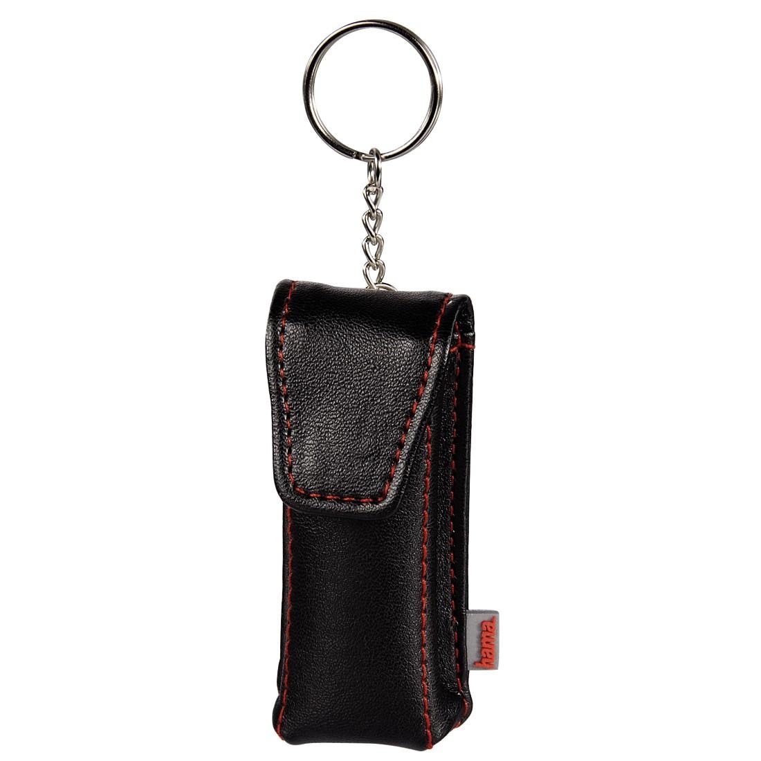 Hama Fototasche »USB-Stick Case "Fashion", Schwarz, mit Schlüsselring«