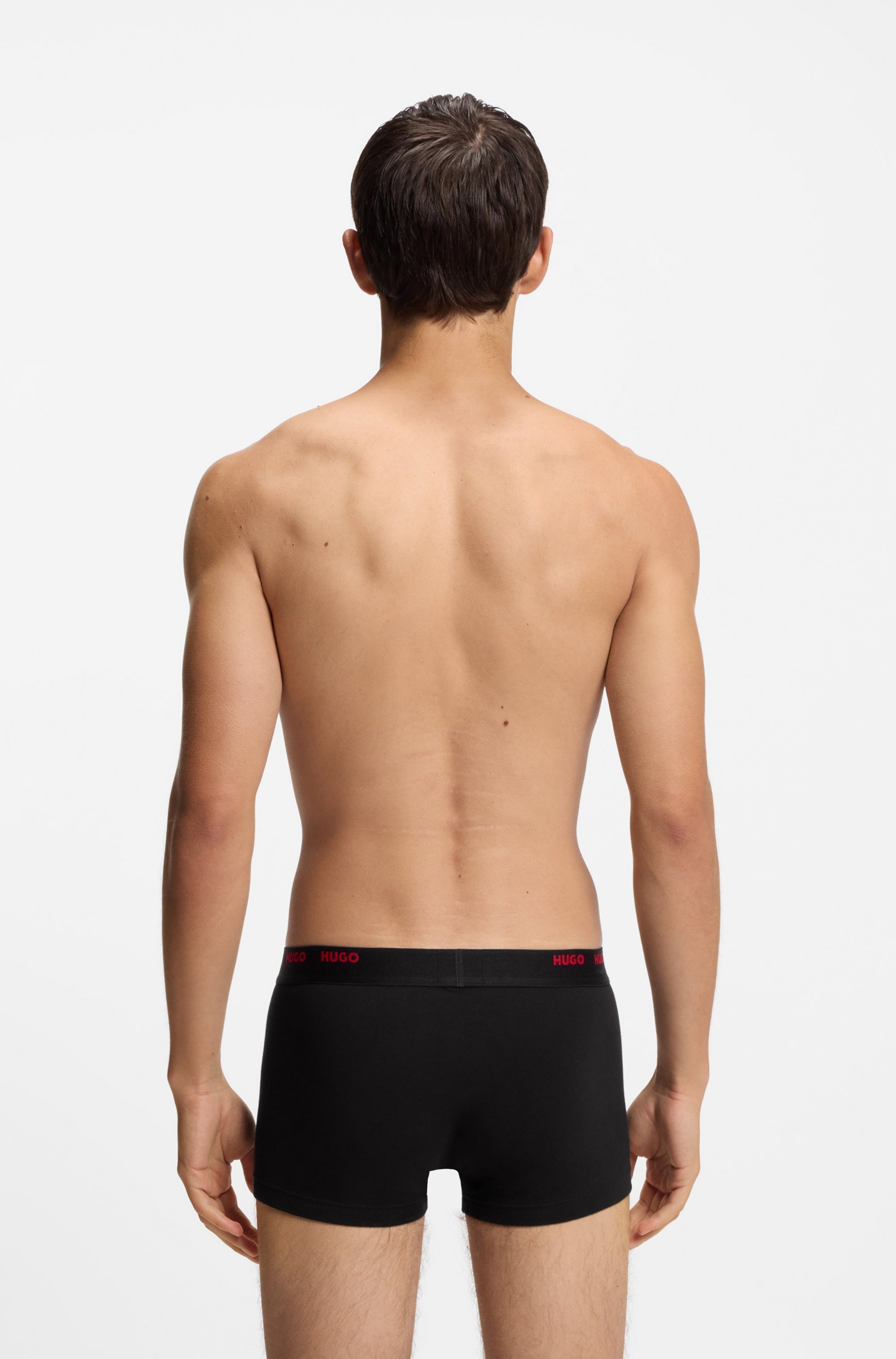 HUGO Underwear Trunk »FIVE PACK« Packung, 5er-Pack, 5 Stk. mit HUGO Schriftzug