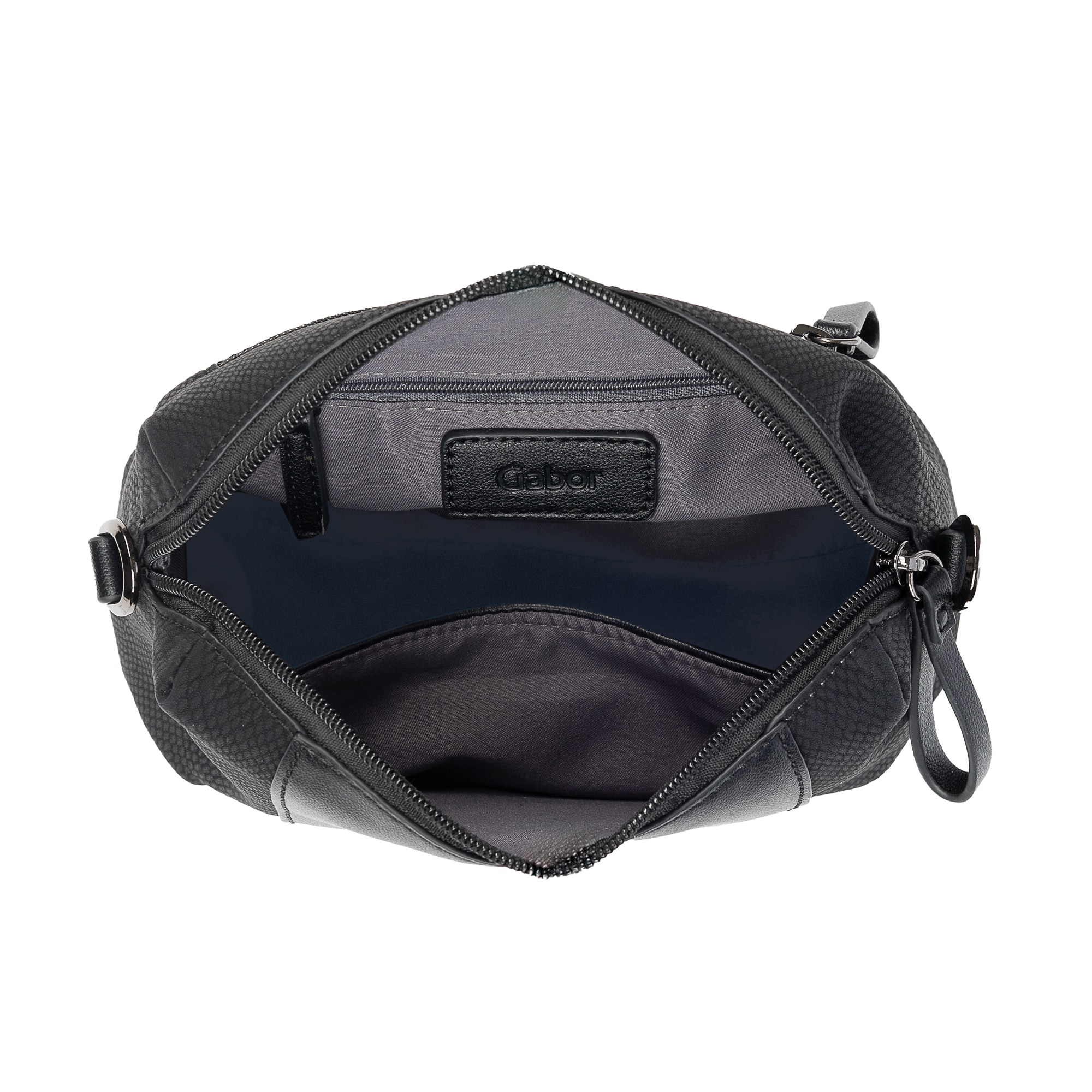 Gabor Handtasche »Wanda« aus leicht genarbtem Lederimitat mit Schlangenstruktur und Ziernähten