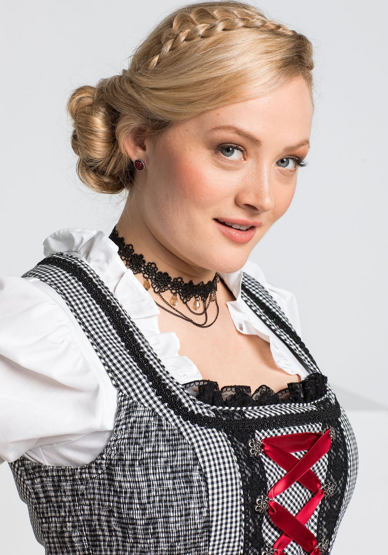 Sheego Kurzarmbluse »Dirndlbluse passend zum Dirndel«