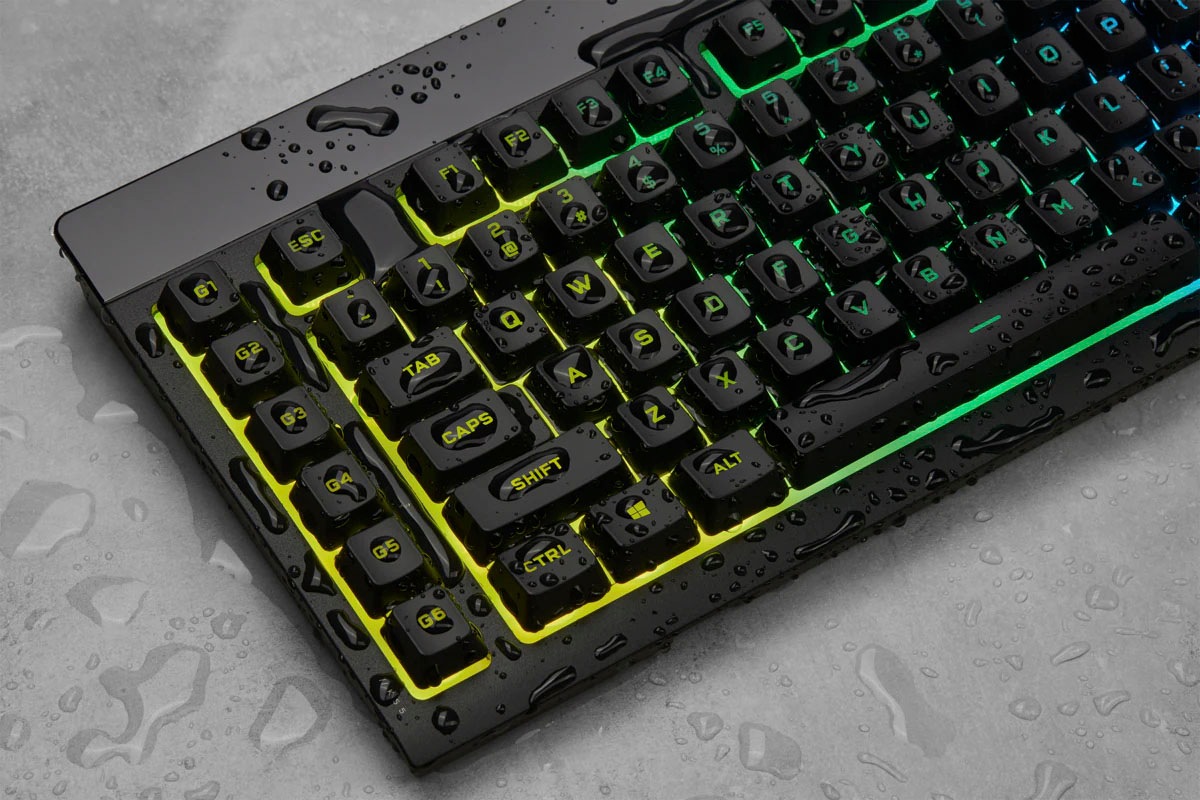 Corsair Gaming-Tastatur »K55 RGB PRO«, (Ziffernblock-USB-Anschluss-Fn-Tasten)