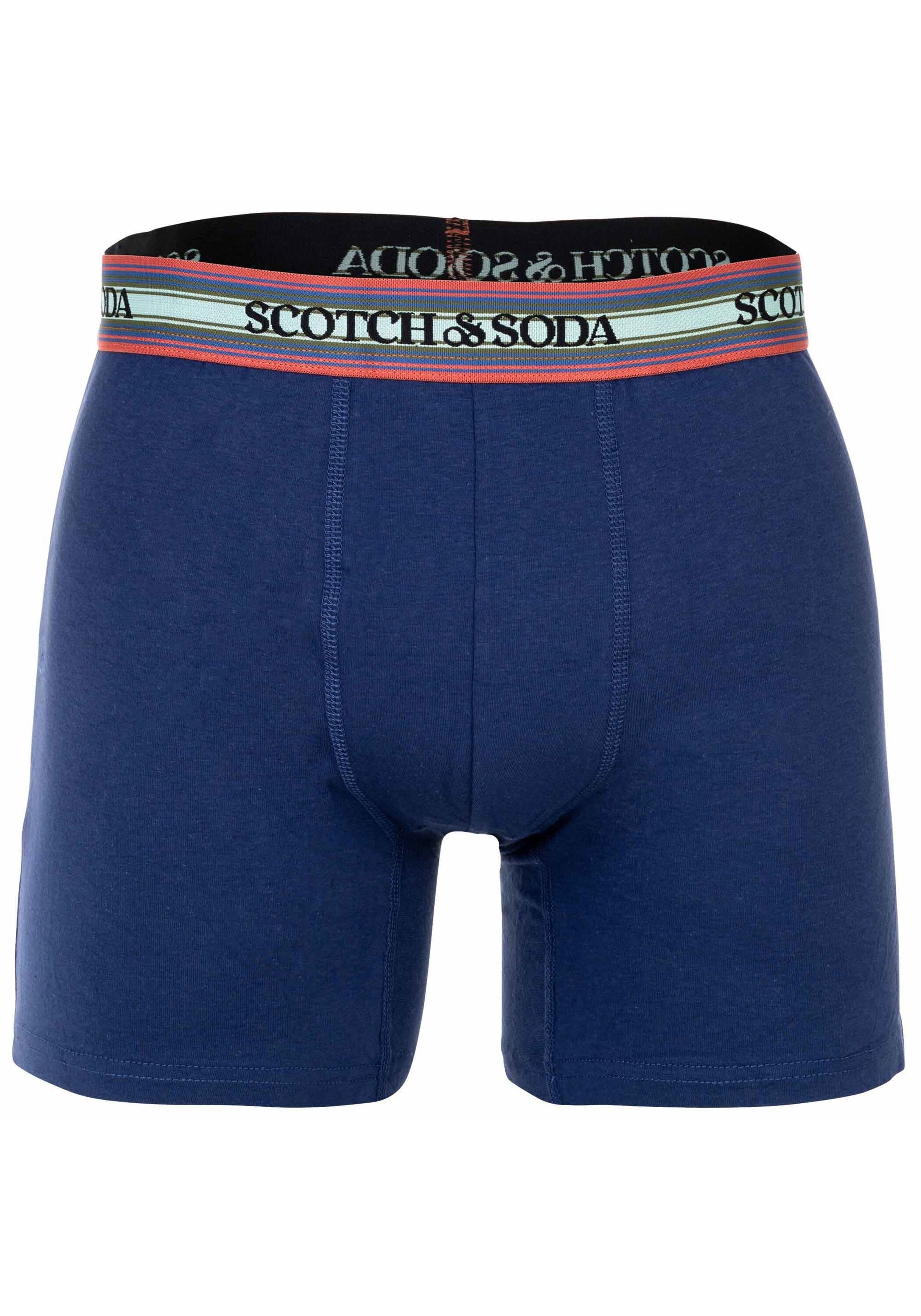 Scotch & Soda Boxershorts »Boxershort Solid Cotton Stretch 3er Pack«