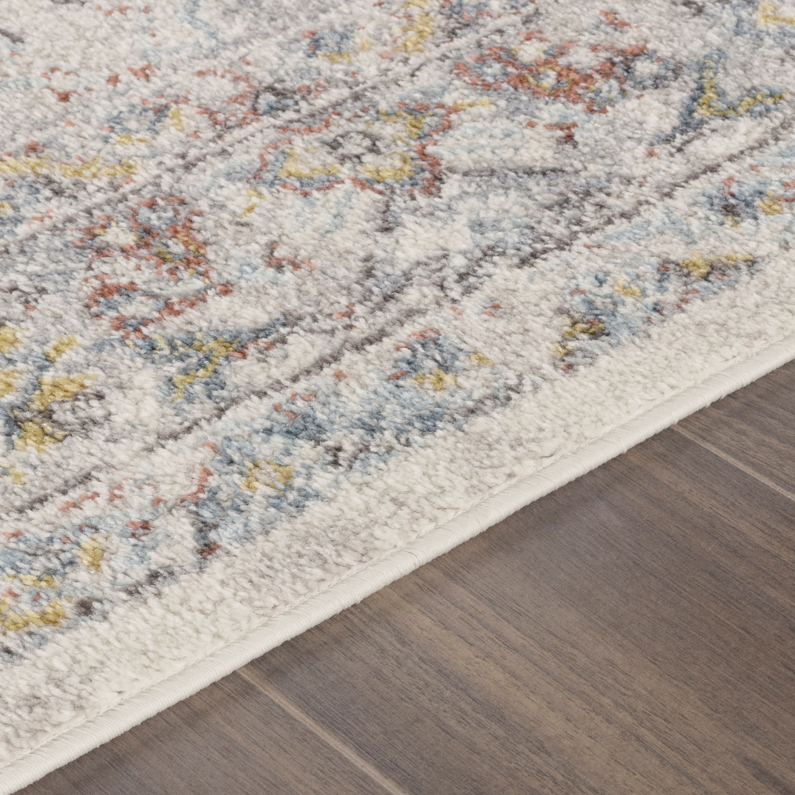 Livabliss Teppich »CASABLANCA« rund 13 mm Höhe Vintage Orientteppich, Kurzflor Boho Wohnzimmerteppich, Läufer