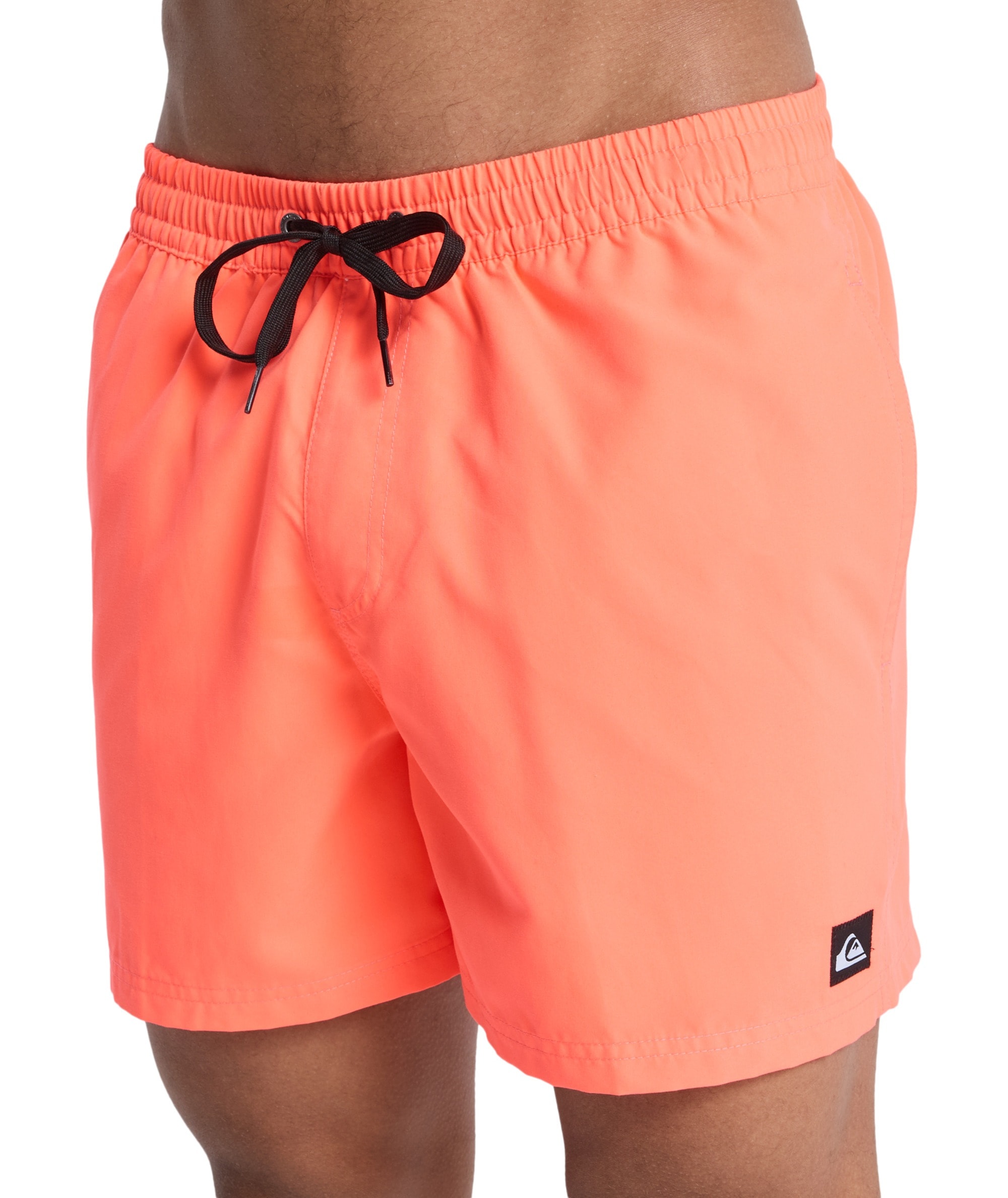 Quiksilver Badeshorts »EVERYDAY VOLLEY 15« unifarbene Optik, mit Brandlabel, schnelltrocknend, normale Leibhöhe