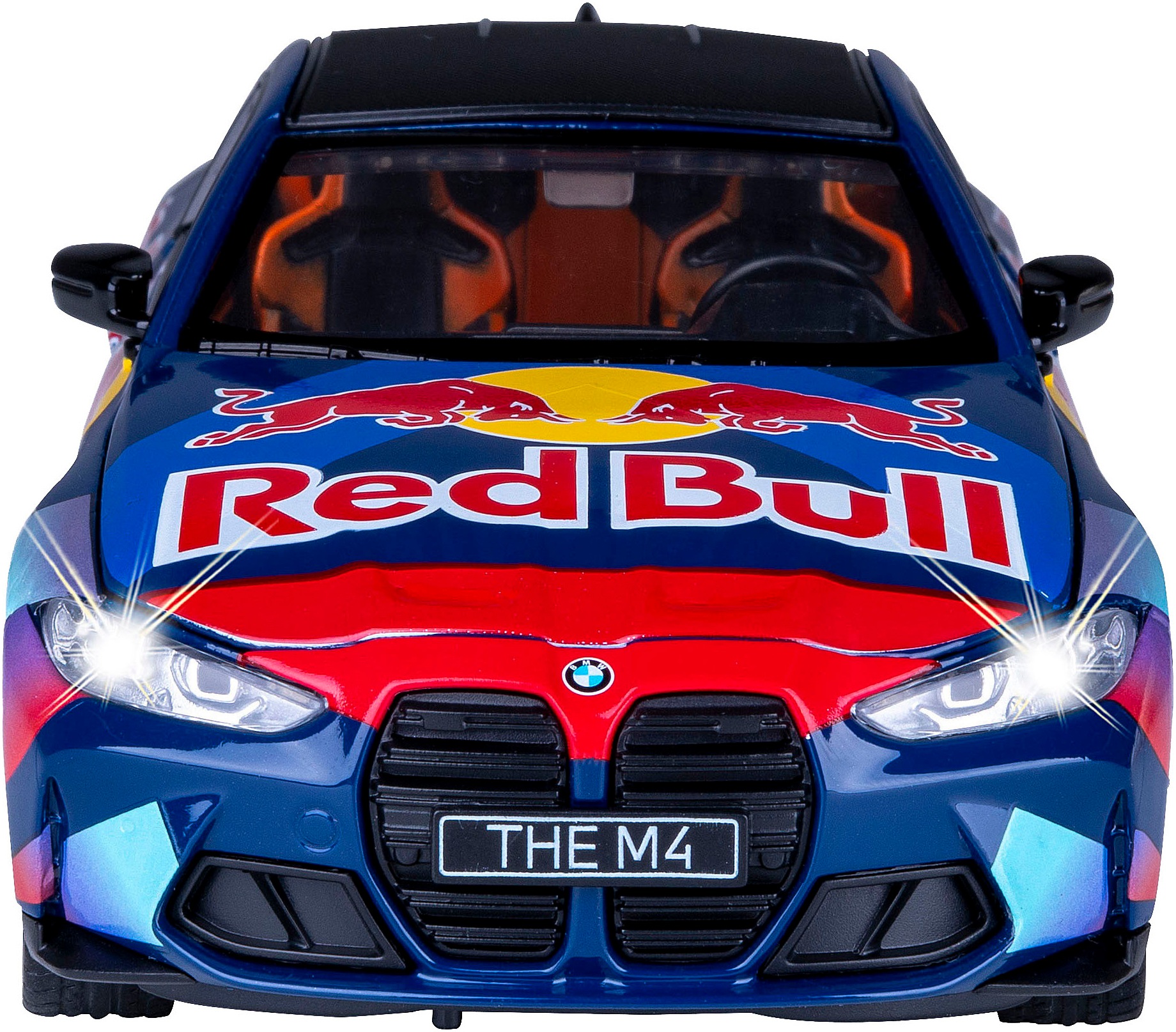 Jamara Spielzeug-Auto »Diecast BMW M4 blau inklusive Batterien« LED Licht; Maßstab 1:24