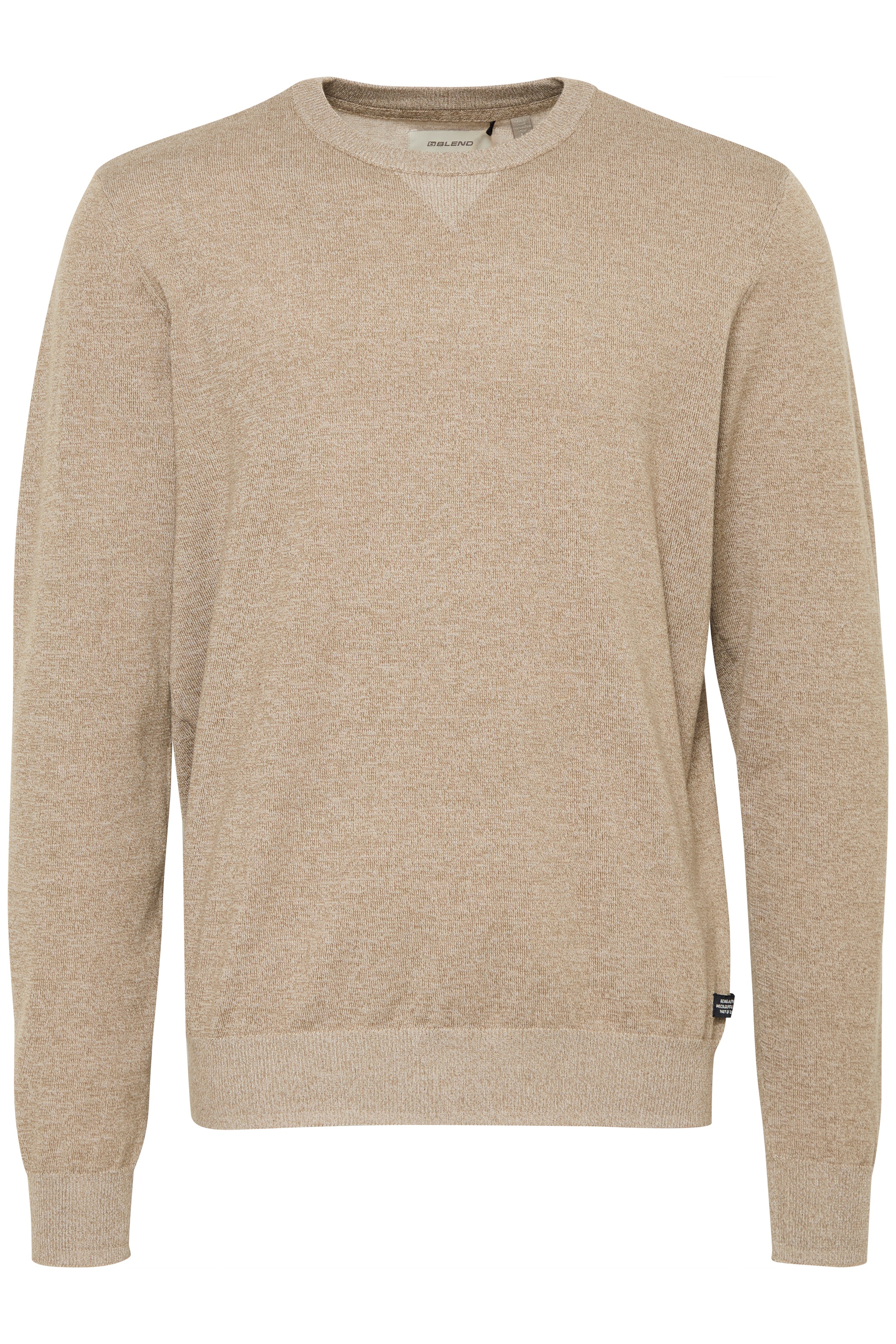 Blend Rundhalspullover »Pullover« Kunstfaser,