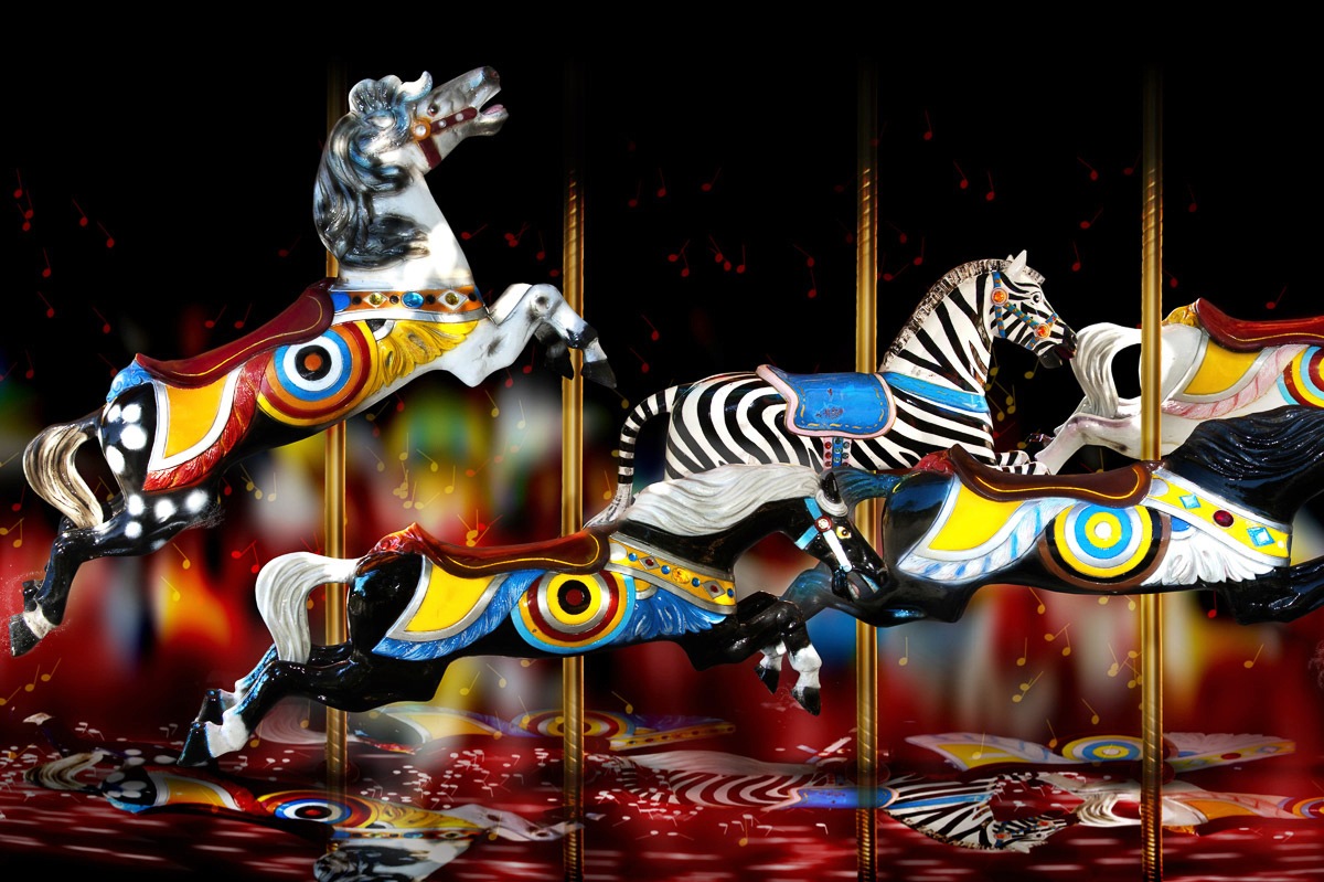 Papermoon, Fototapete »Tiere«, bunt, Vlies, B/L: 2 m x 1,49 m - Bahnen: 4 Stk., bunt