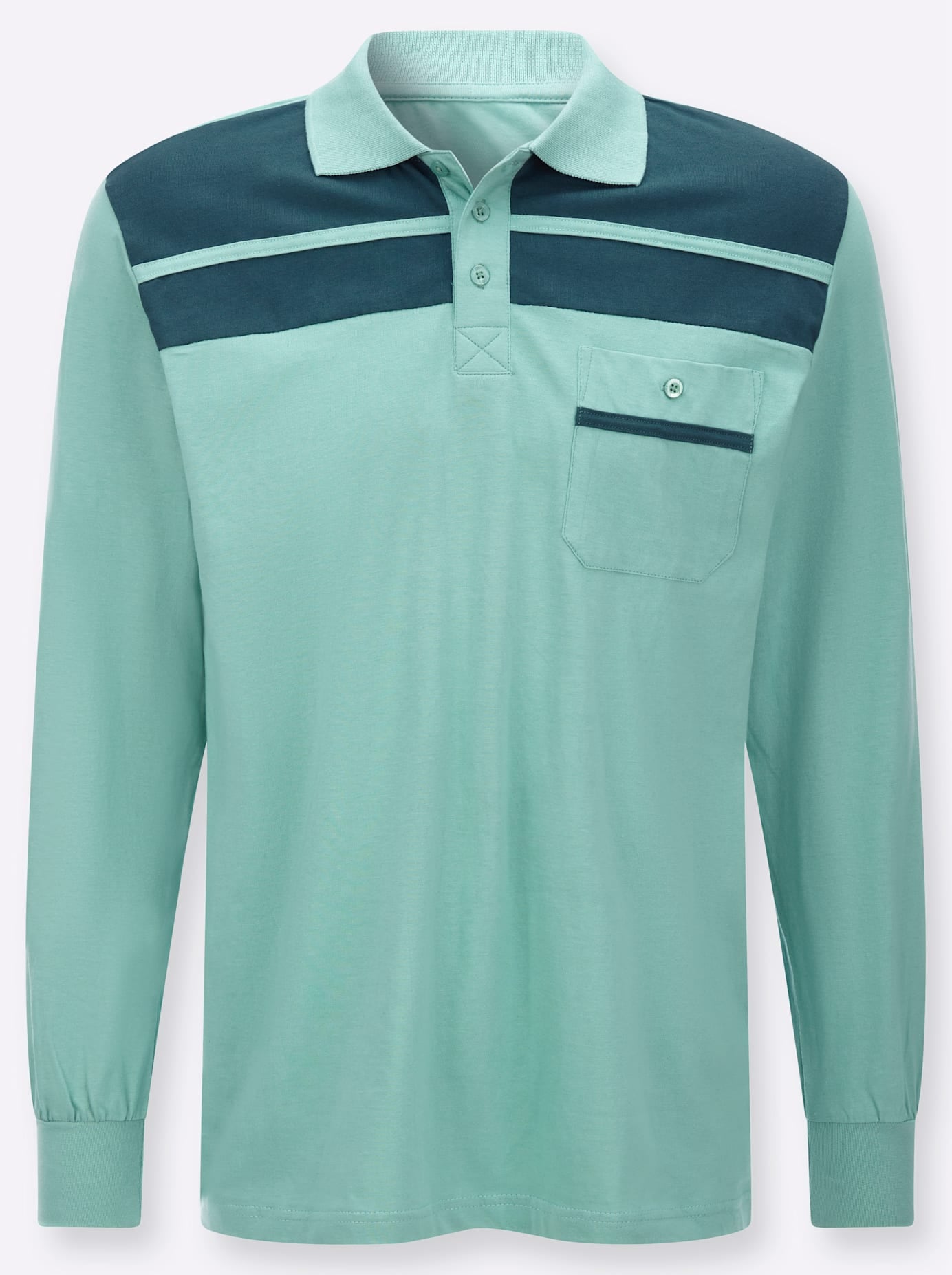 Classic Langarm-Poloshirt »Poloshirt« 1 tlg.