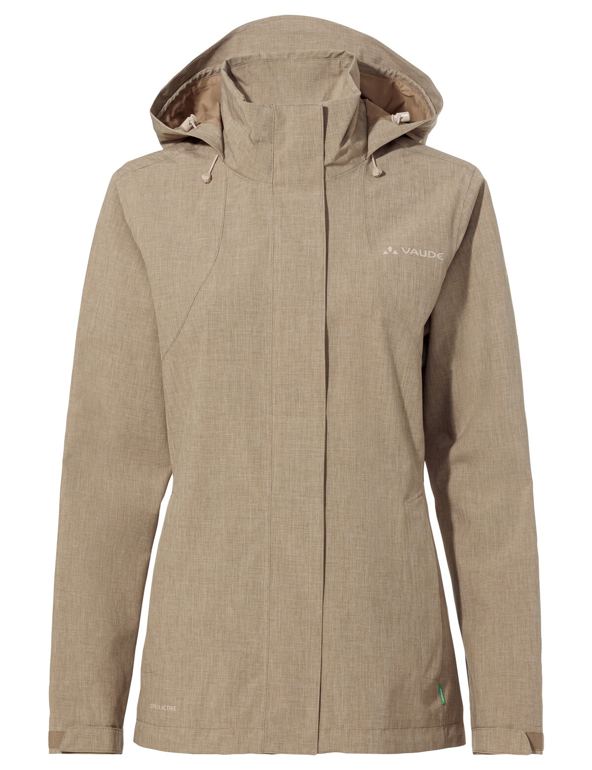 VAUDE Outdoorjacke »Women's Rosemoor Jacket II« mit Kapuze mit abnehmbarer Kapuze, wasserabweisend, windabweisend, atmungsaktiv