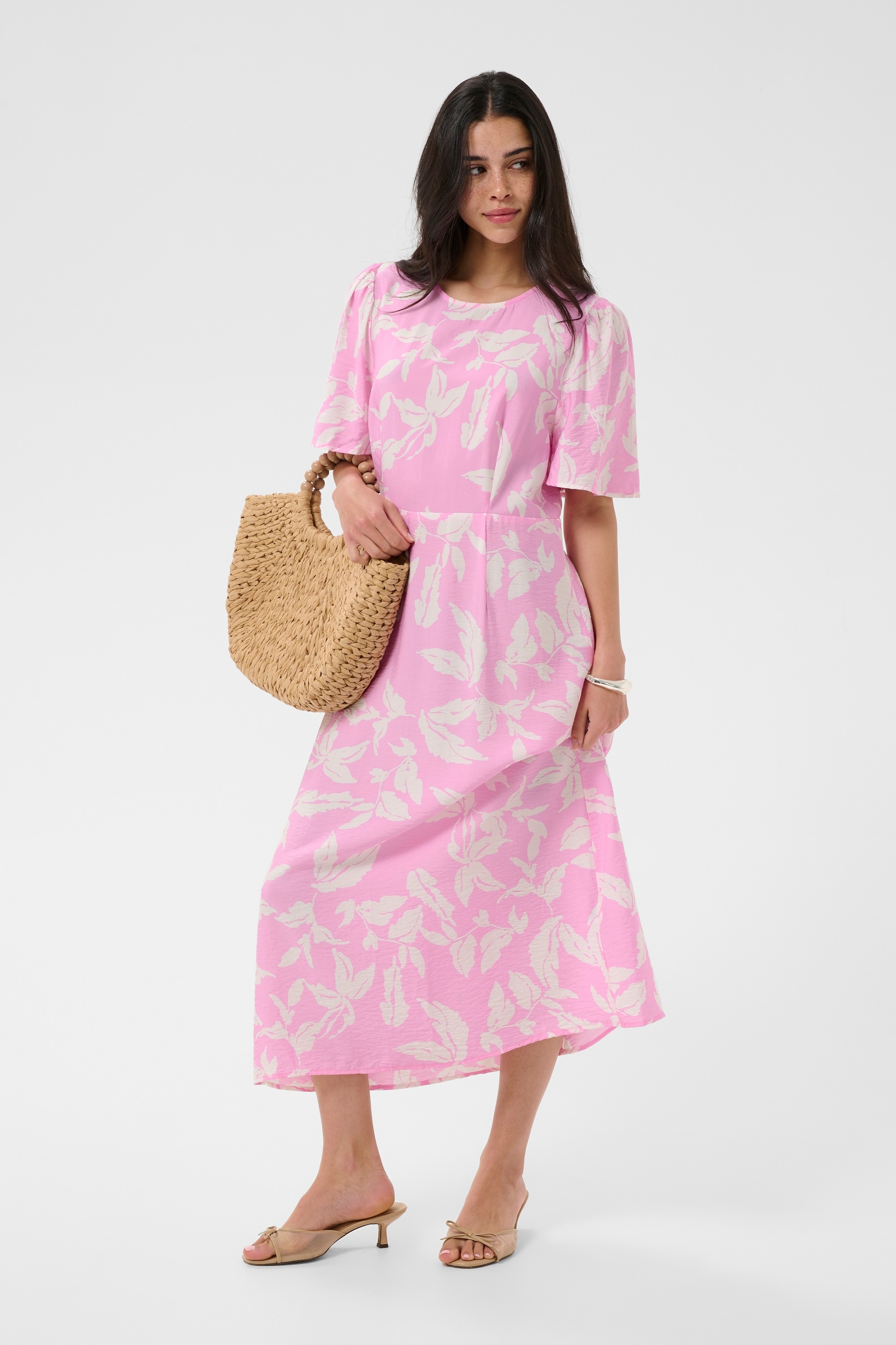 KAFFE Midikleid »Damen Kleid KAmarlo«