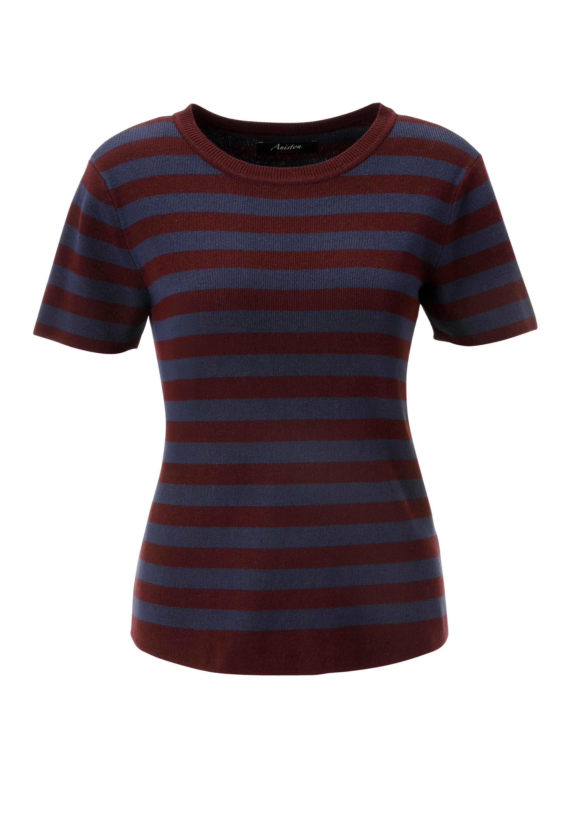 Aniston CASUAL Strickpullover im Streifen-Dessin