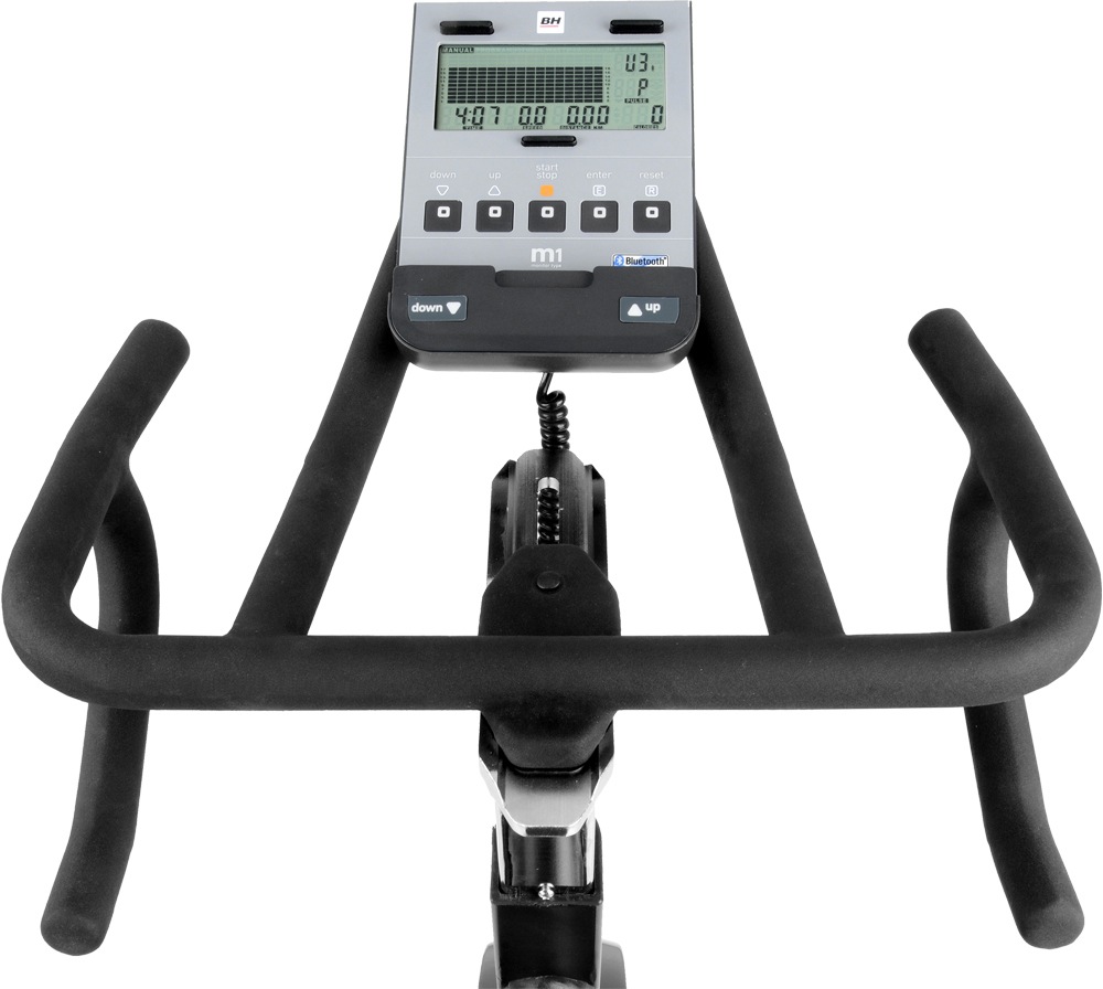 BH Fitness Air Bike »Indoorbike I.AirMag H9122I«, (mit Tablet-Halterung), Schwungmasse ca. 18 kg, 16 Widerstandsstufen