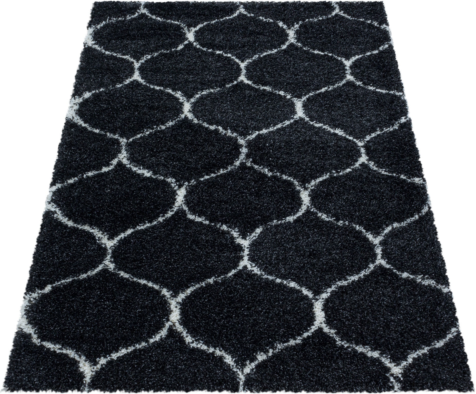 Ayyildiz Teppiche Hochflor-Teppich »SALSA 3201«, rechteckig, 50 mm Höhe, auch in rund, Pflegeleicht / Strapazierfähig / Shaggy/ Wohnzimmer