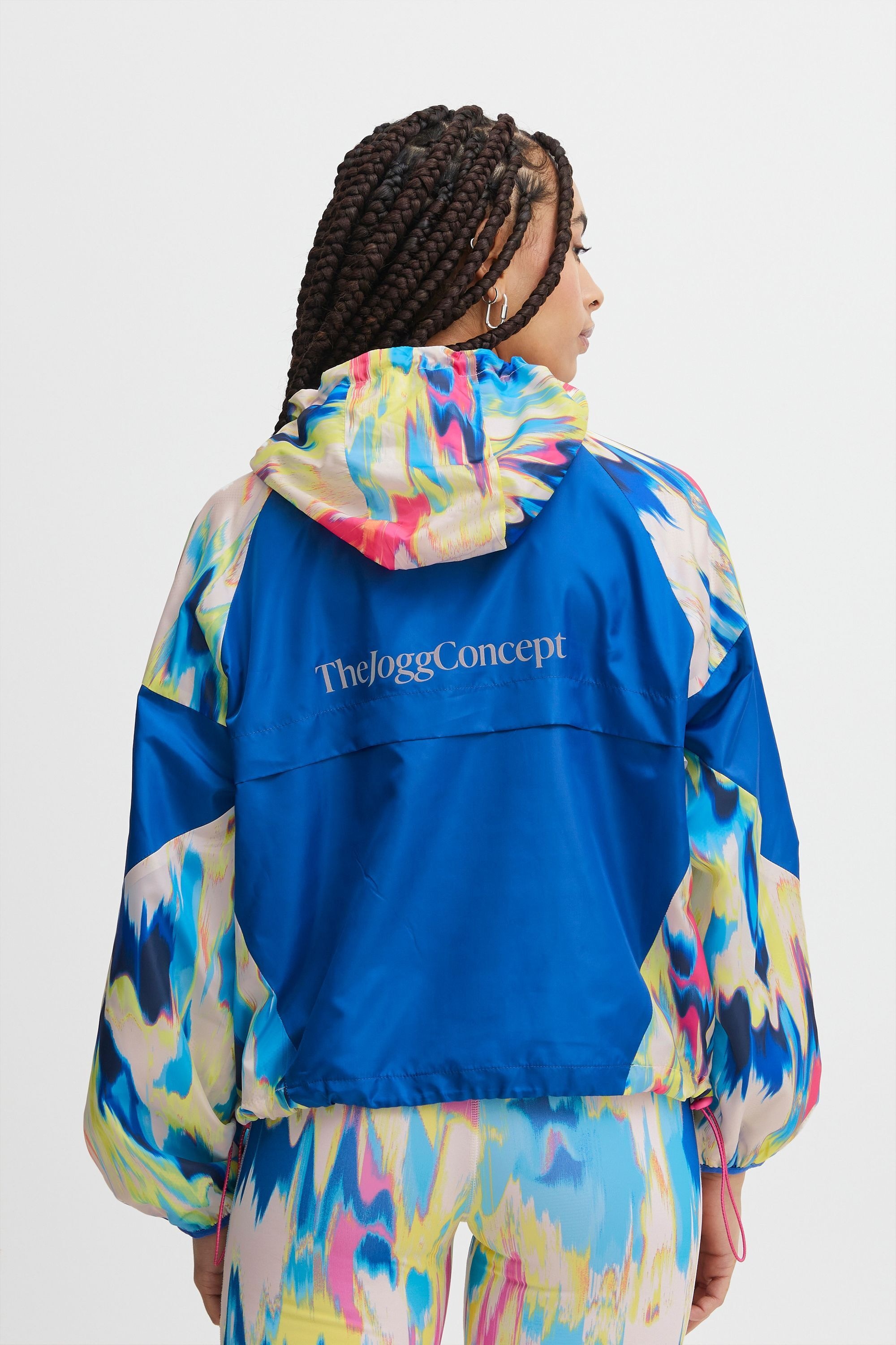 TheJoggConcept Windbreaker »Windbreaker JCIda«, mit Kapuze