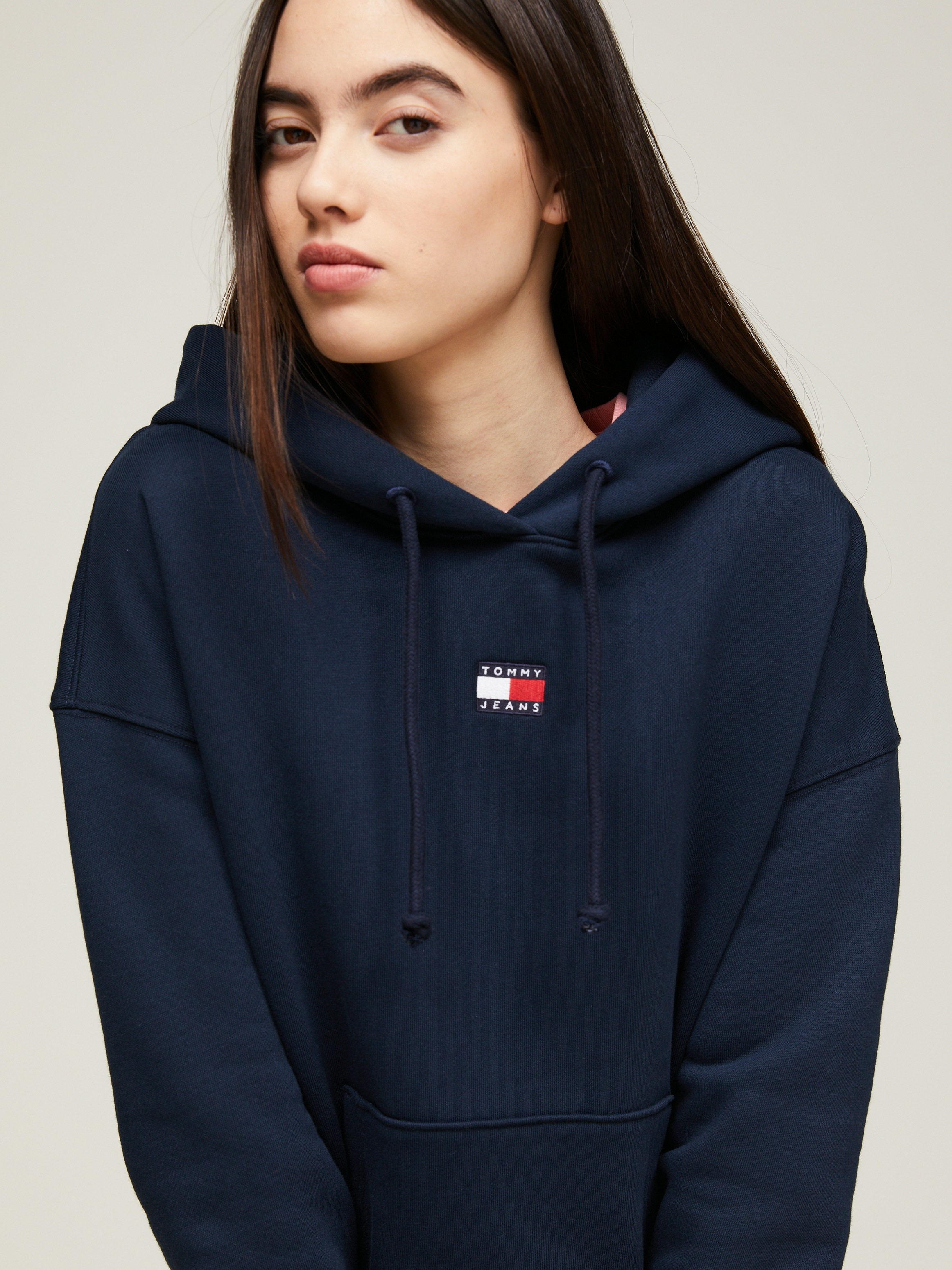 Tommy Jeans Kapuzensweatshirt, mit Kängurutasche