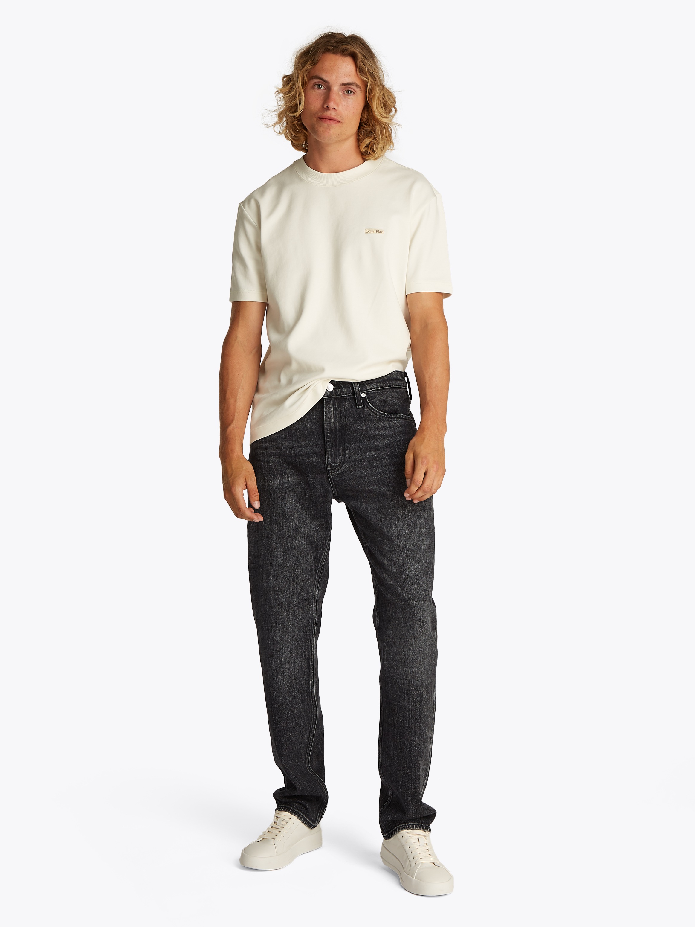 Tommy Jeans Slim-fit-Jeans »RYAN SLIM STRAIGHT«, mit Logoprägung