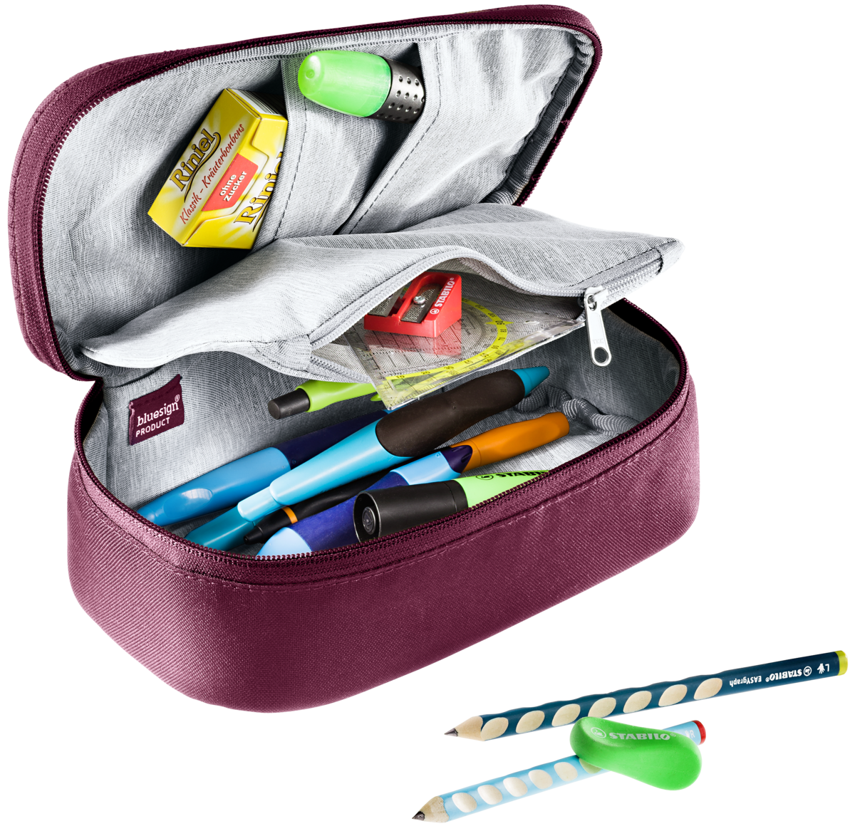 deuter Federtasche »PENCIL CASE« geräumiges Hauptfach, Reißverschlussfach, Steckfächer