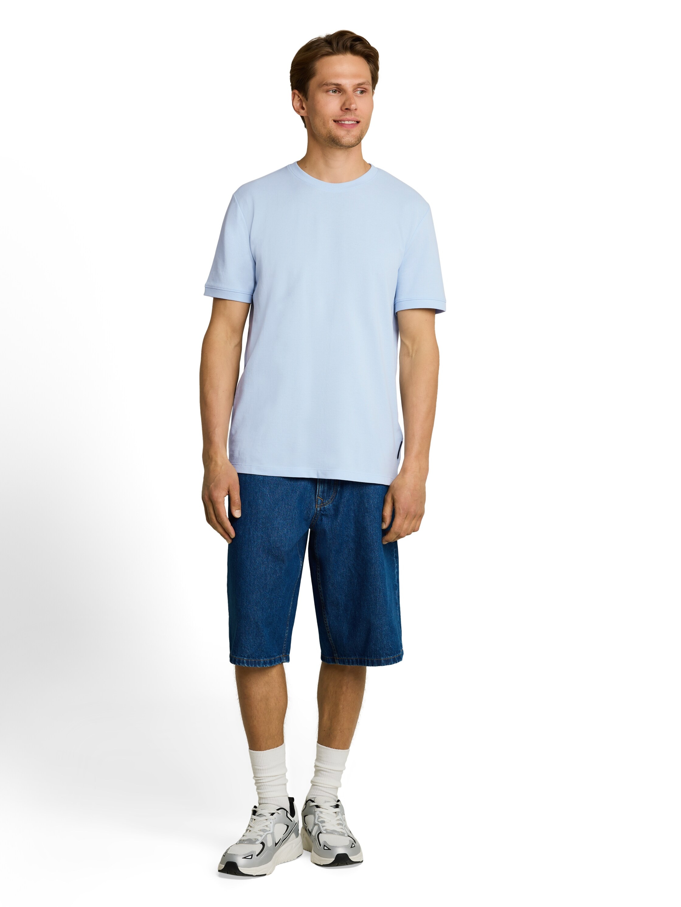 TOM TAILOR Denim Rundhalsshirt