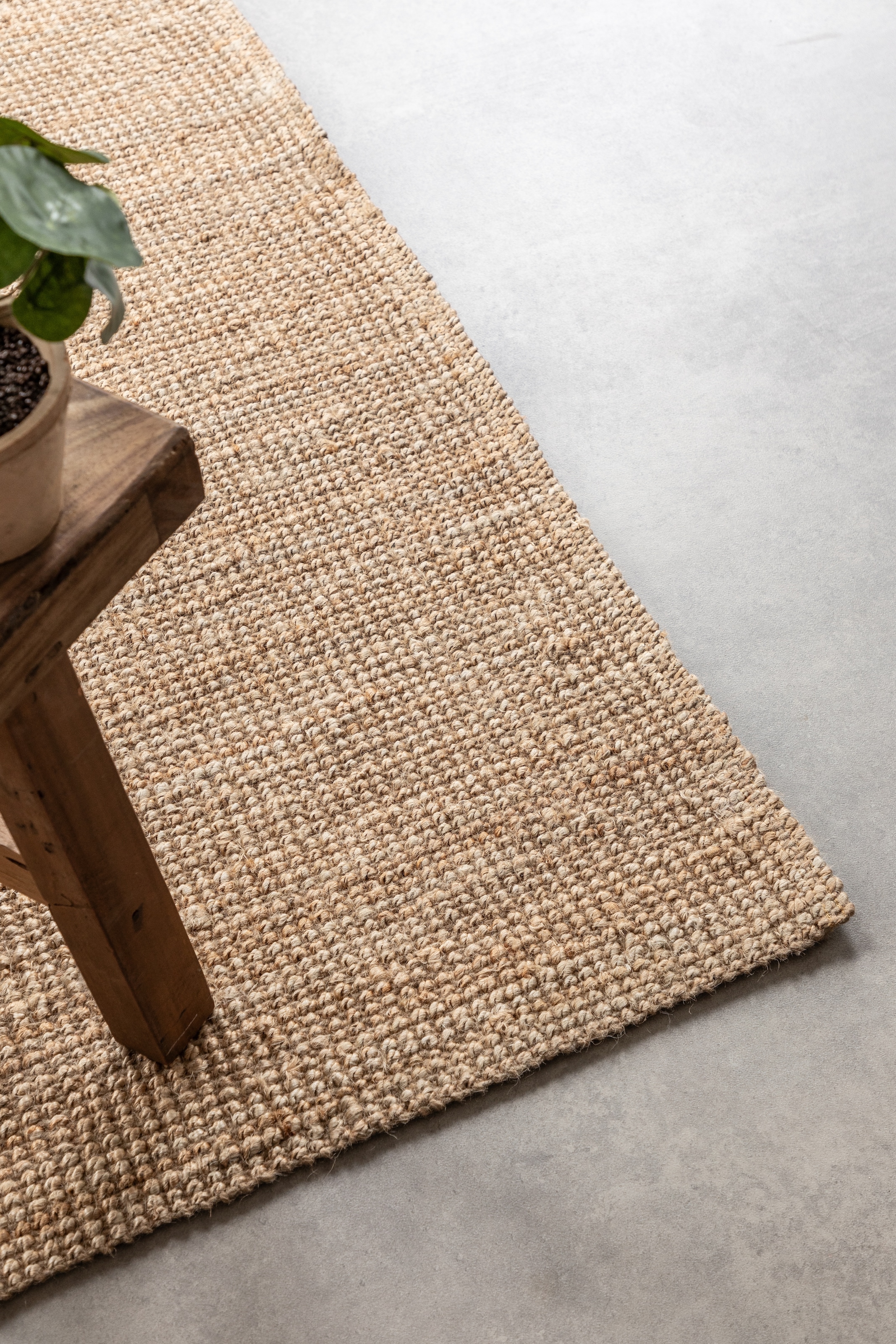 HANSE Home Teppich »Jaipur Juteteppich, als Läufer und in Rund«, rechteckig, 10 mm Höhe, 100% Naturfaser, Nachhaltig, Wohnzimmer, Esszimmer, Schlafzimmer, GRS