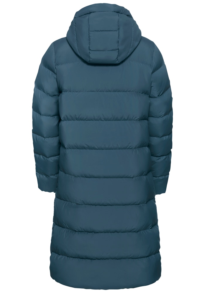 Jack Wolfskin Daunenmantel »FROZEN PALACE COAT W«, Wärmend, winddicht, Daunenjacke