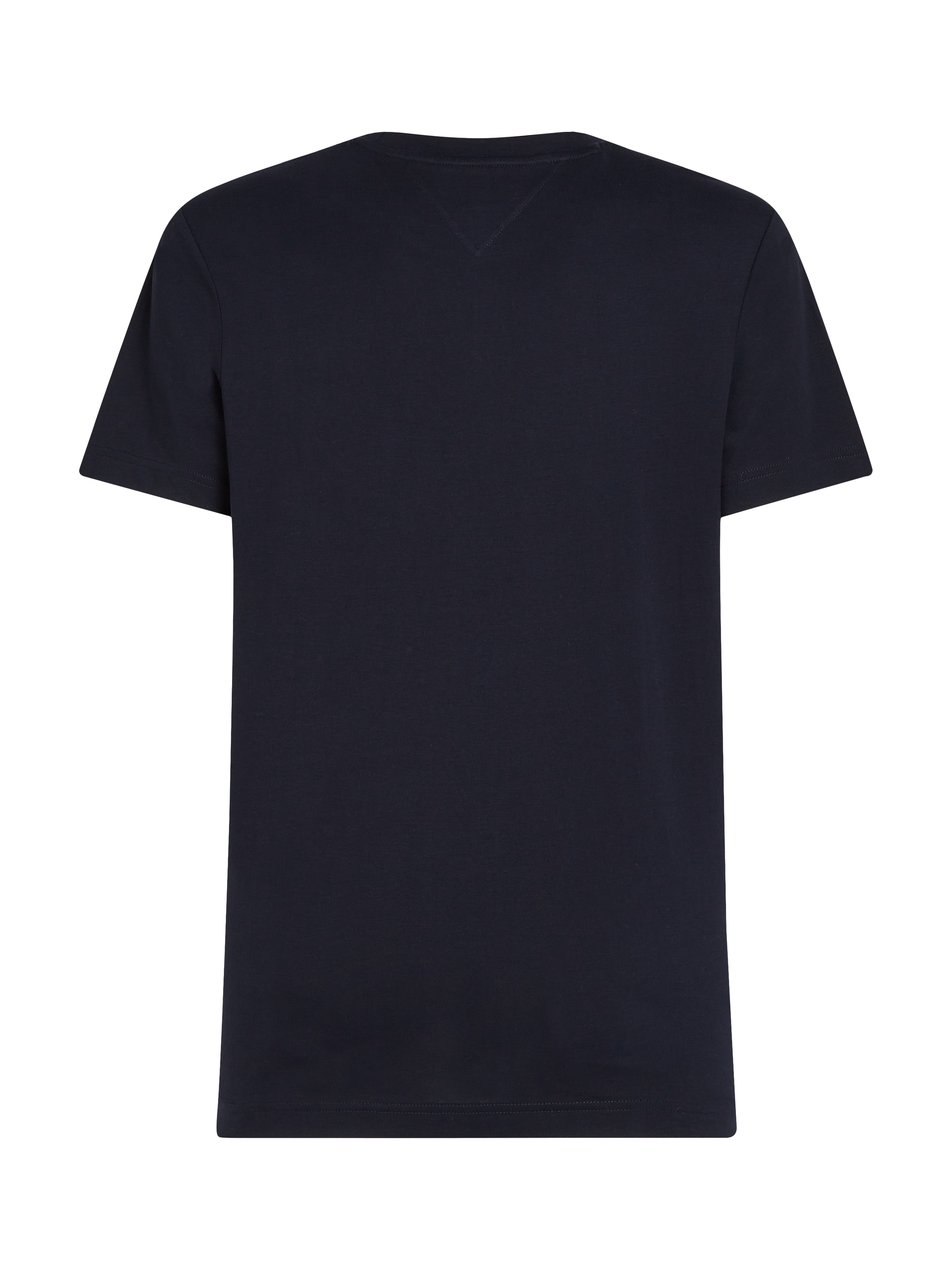 Tommy Hilfiger Kurzarmshirt »FLAG BOX TEE«, Mit Rundhalsausschnitt
