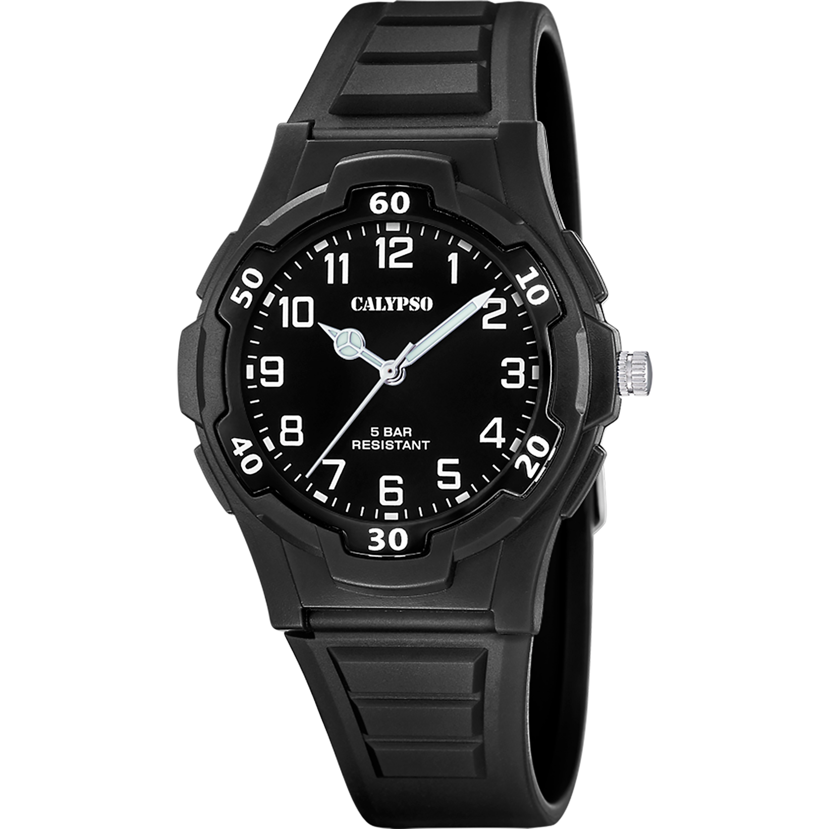 CALYPSO WATCHES Quarzuhr »Easy Time« Armbanduhr, Herrenuhr, Silikonarmband, analog