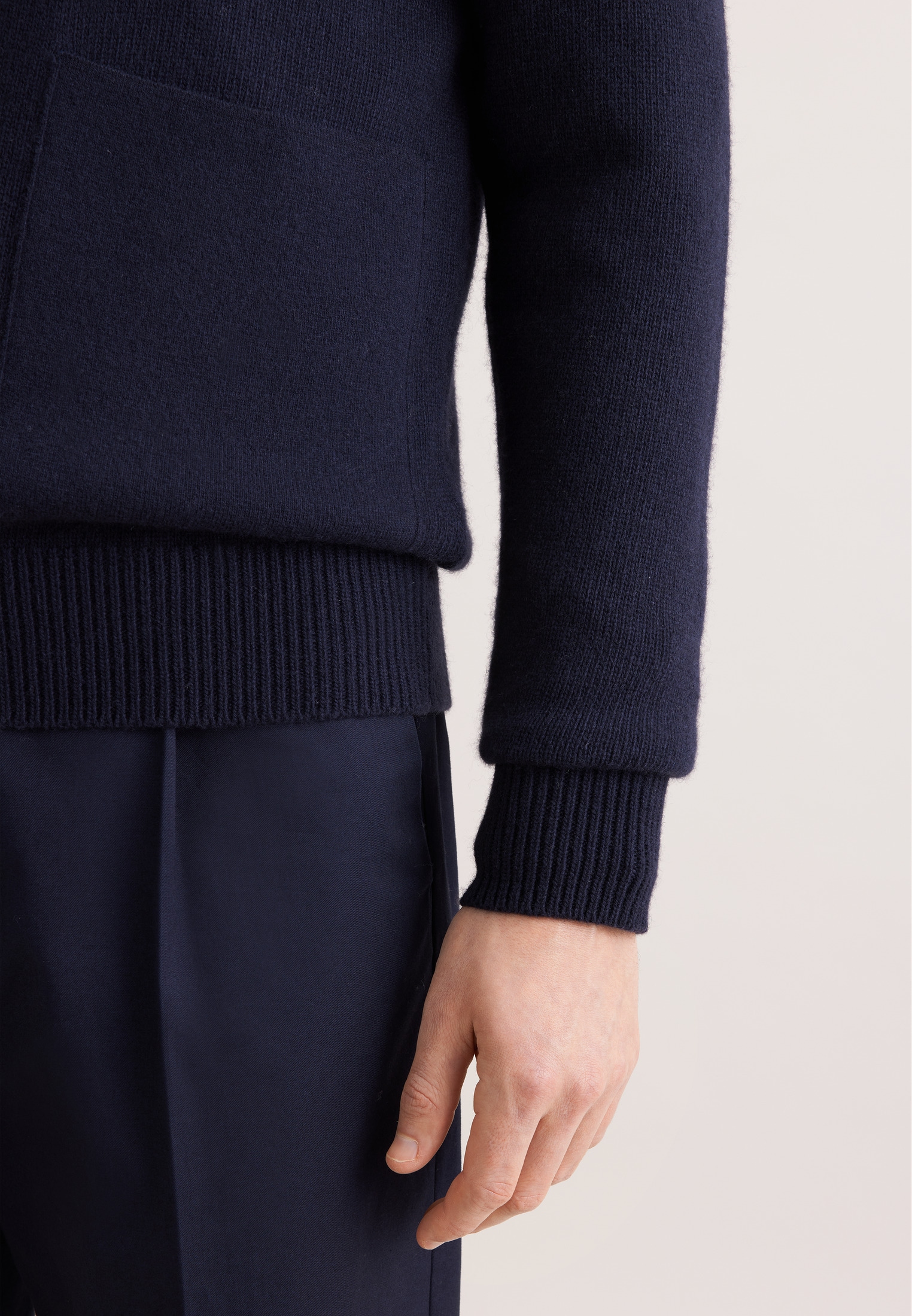 seidensticker Strickjacke 1/1 Kragen