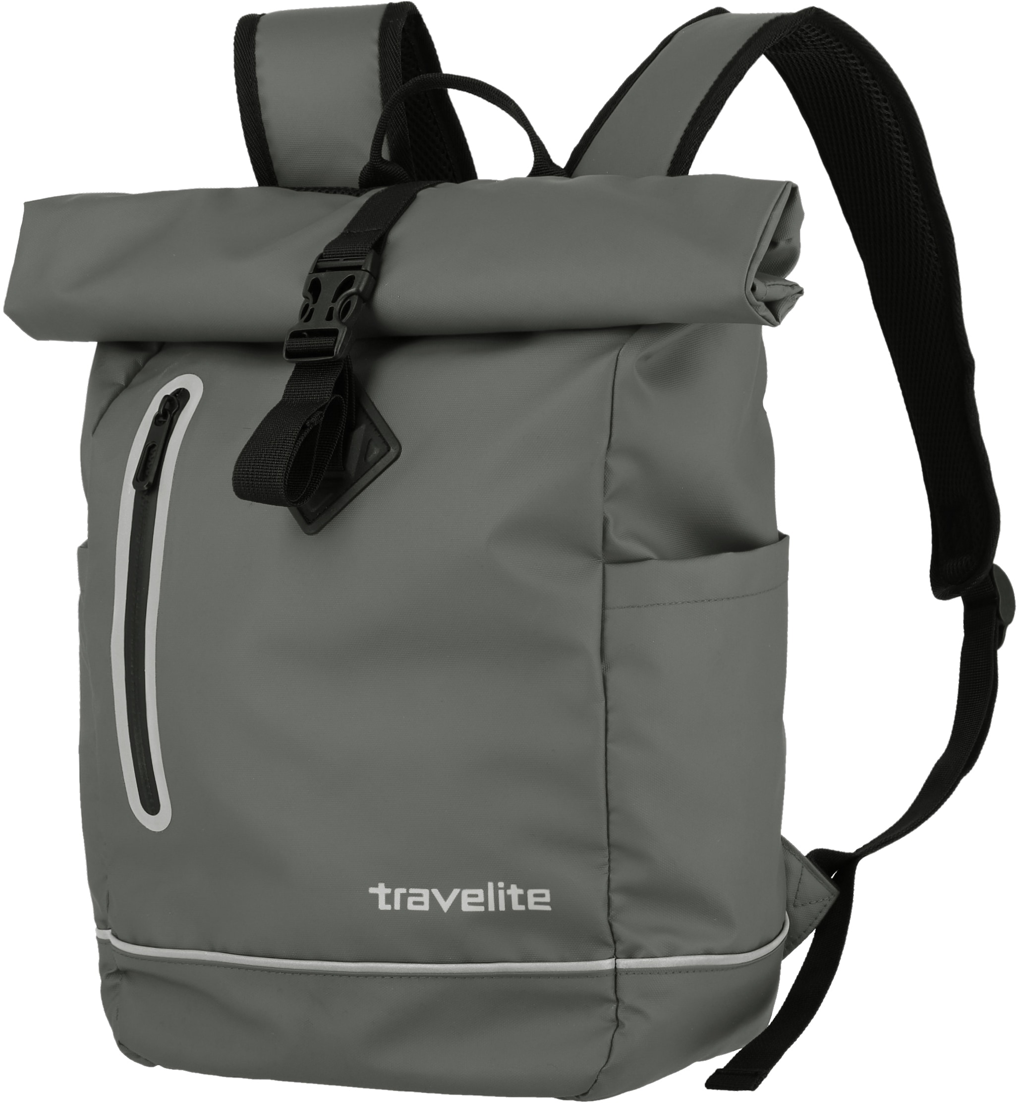 travelite Freizeitrucksack »Basics, Anthrazit«, Wanderrucksack Reiserucksack Streetpack Arbeitsrucksack