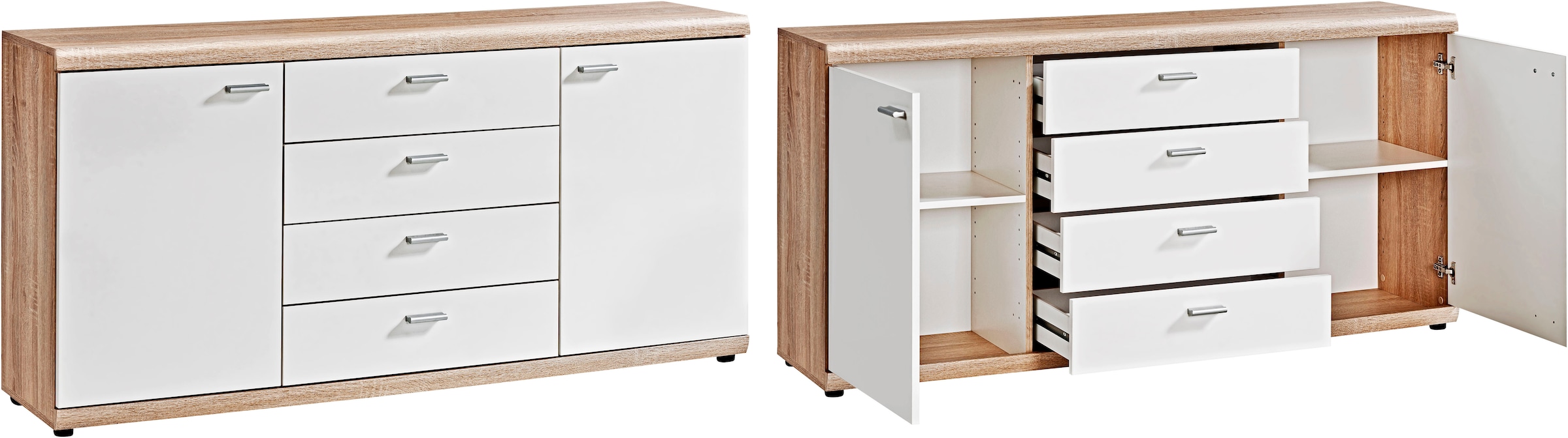Procontour Kommode »Sun BESTSELLER«, (OTTOs Choice), Höhe 74 cm, variabel verstellbaren Einlegeböden