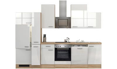 Flex-Well Küchenzeile »Florenz«, mit E-Geräten, Gesamtbreite 310 cm kaufen