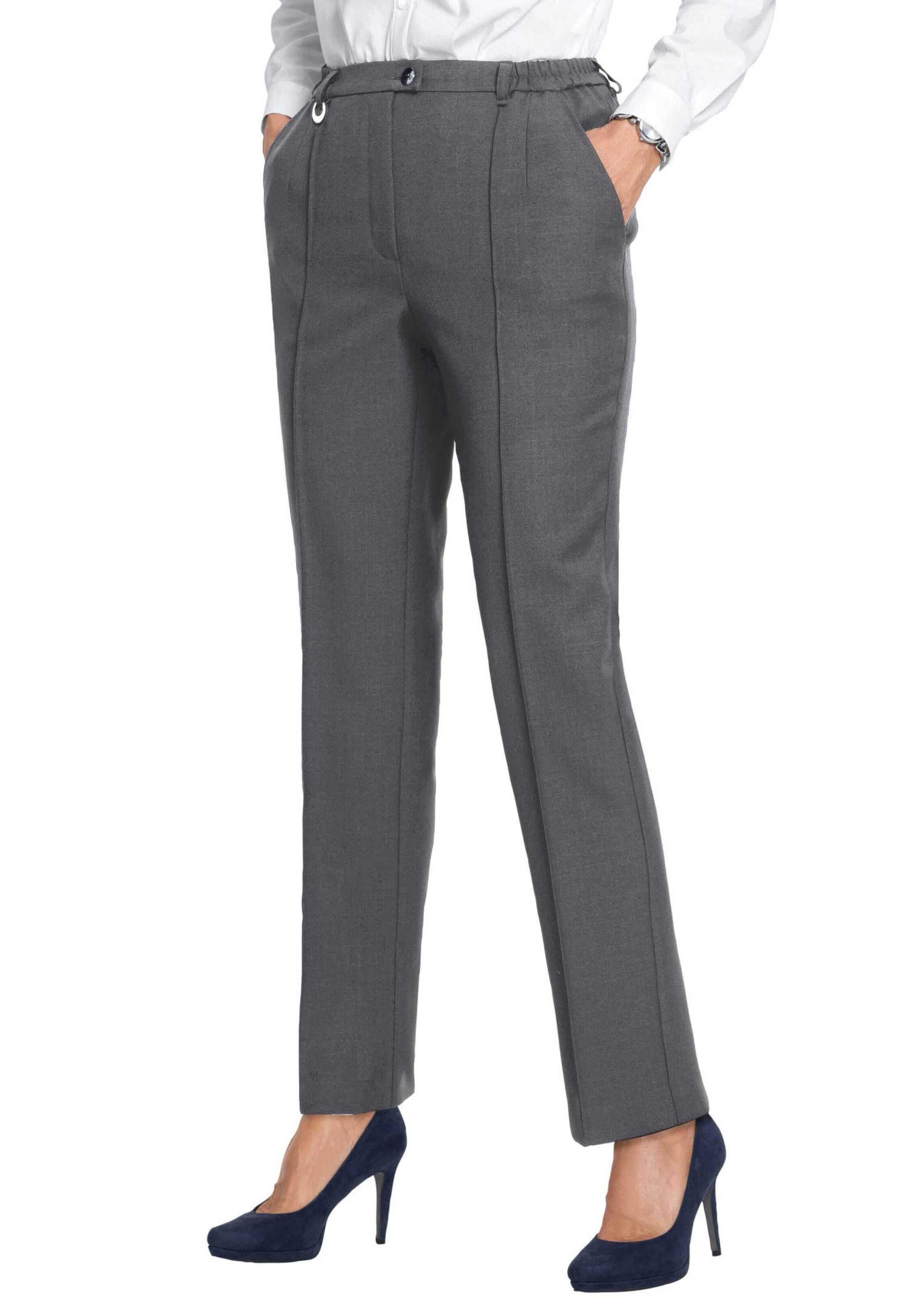 GOLDNER 2-in-1-Hose »Kurzgröße Knitterarme Hose Carla mit SilverFresh-Ausrüstung«