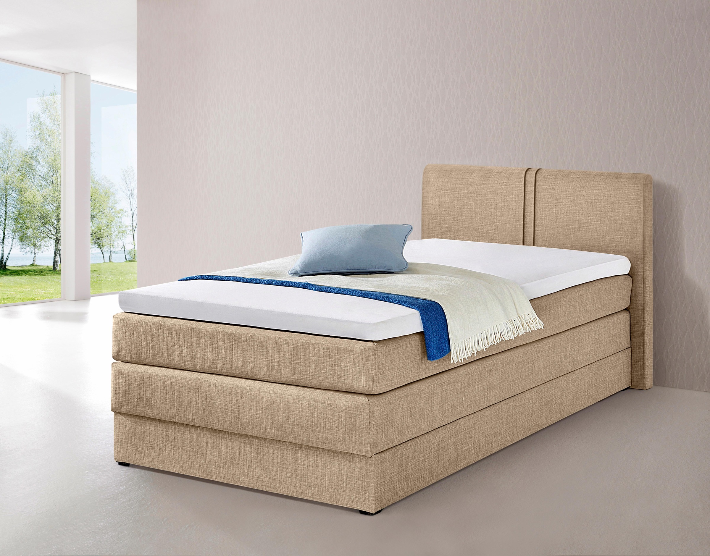 hapo Boxspringbett mit Bettkasten