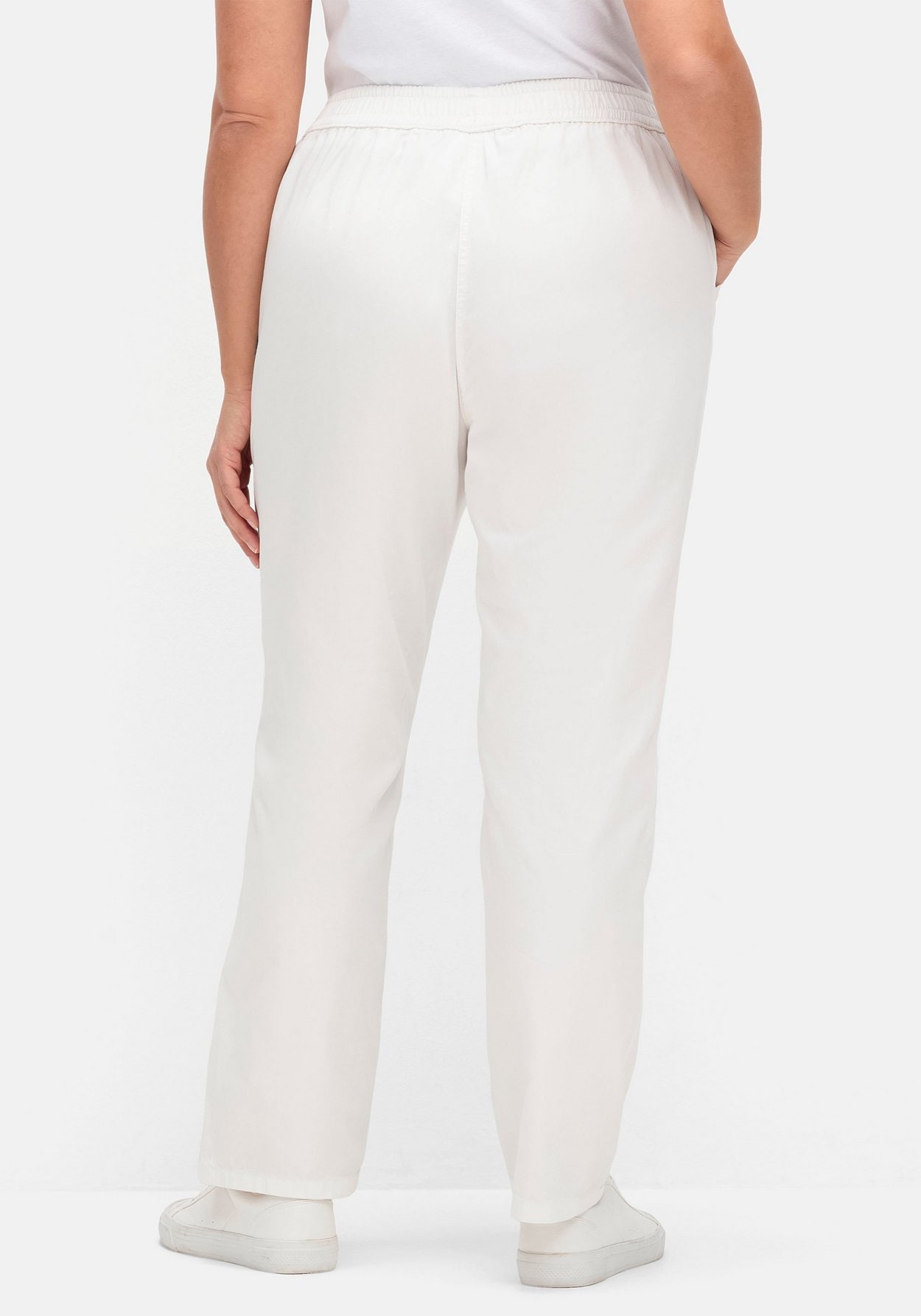 Sheego Schlupfjeans »Jeans mit gesmoktem Rundum-Dehnbund«
