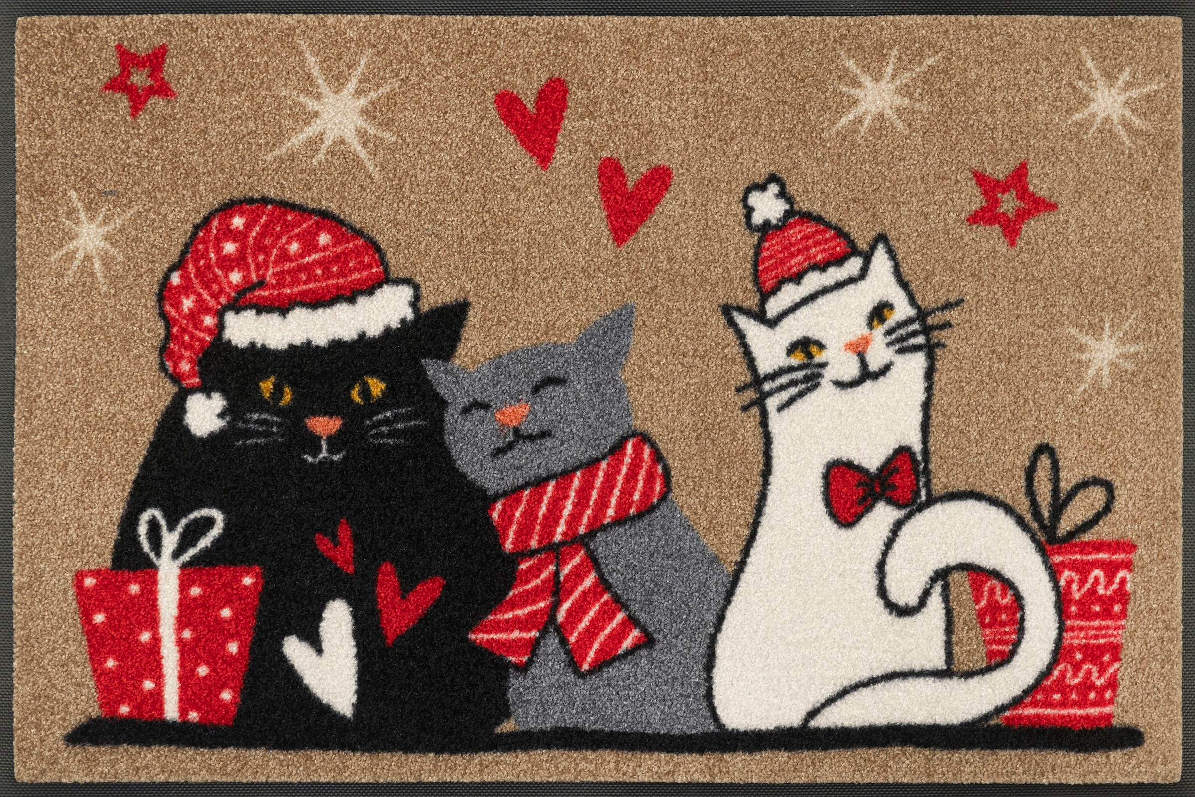 wash+dry by Kleen-Tex Fußmatte »Cuddle Time« rechteckig 7 mm Höhe