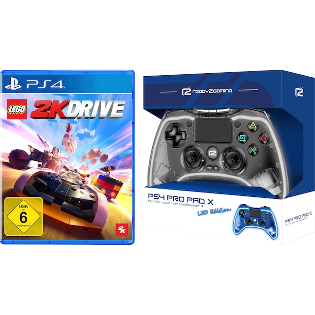 Ready2gaming Controller »Gamepad + PS4 Lego 2K Drive (USK)« ➥ 3 Jahre XXL  Garantie | UNIVERSAL