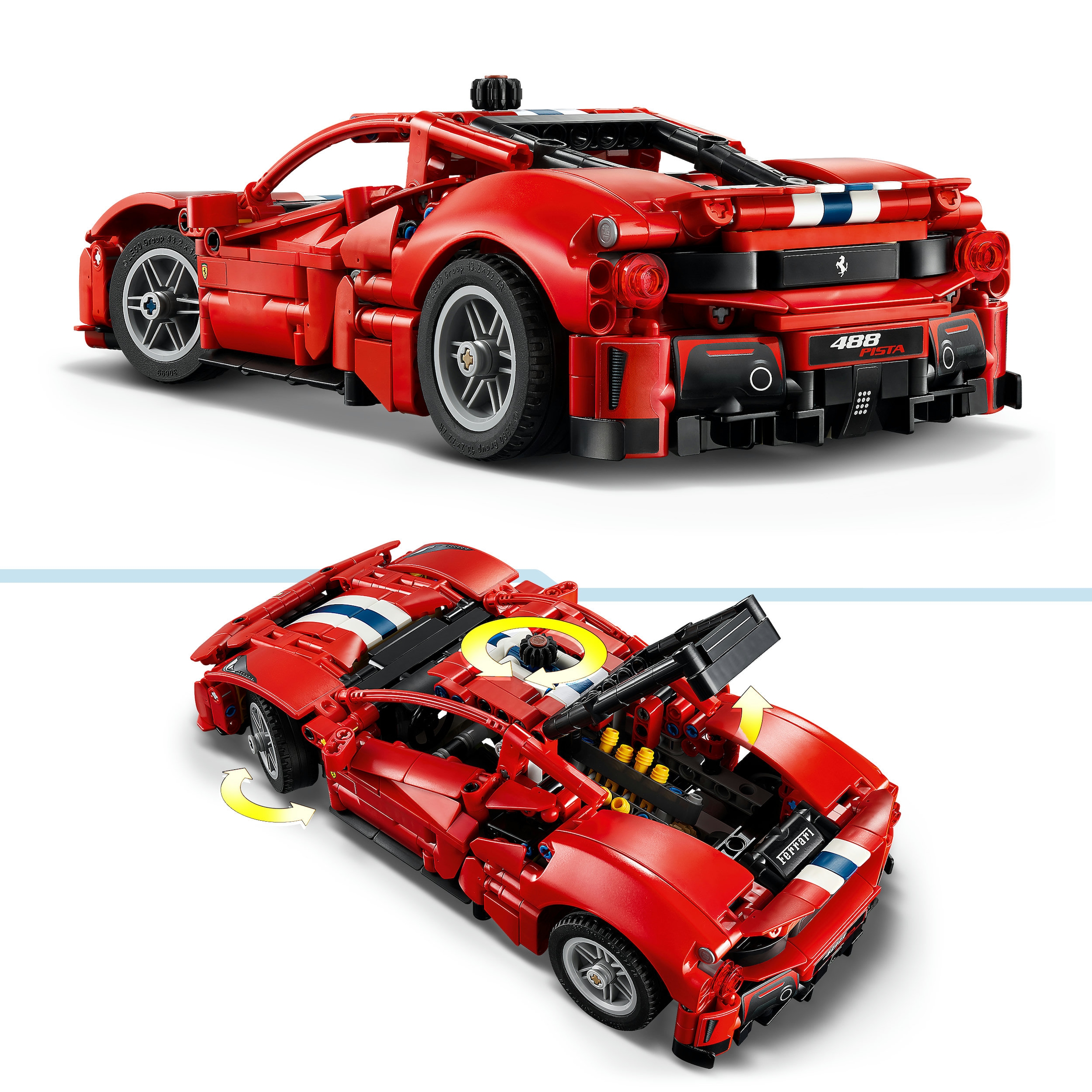 LEGO® »Ferrari 488 Pista Auto (42235), LEGO Technic« Made in Europe