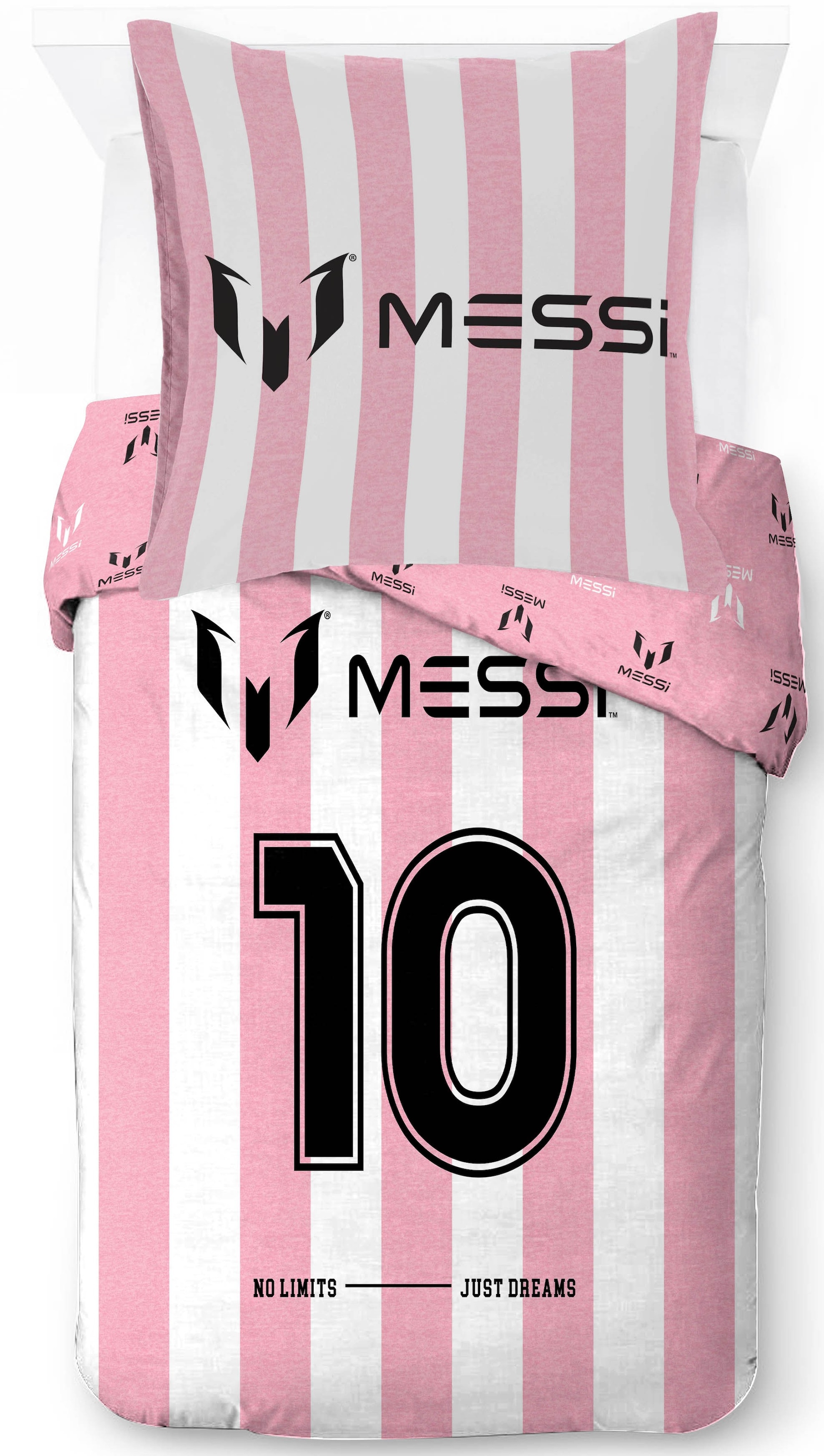   Kinderbettwäsche »Messi No Limits Just Dream« 2 100% Baumwolle