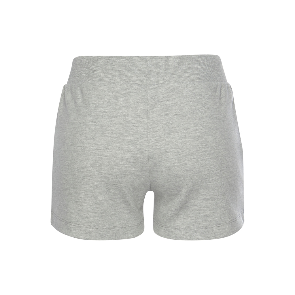 Bench. Loungewear Relaxshorts, mit kleiner glänzenden Logostickerei, Loungeanzug