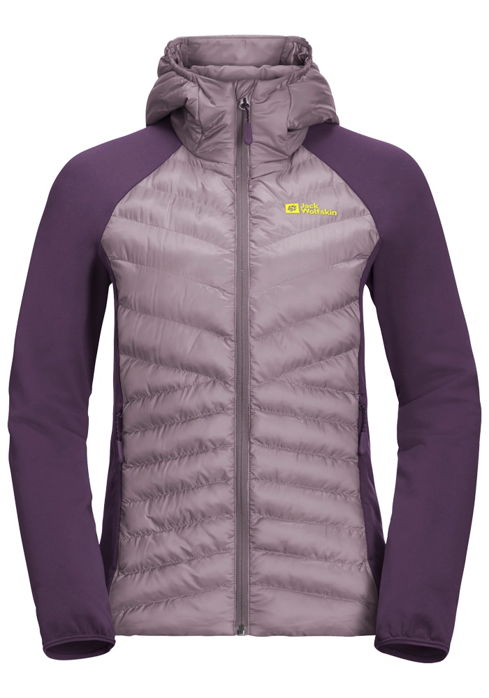 Jack Wolfskin Hybridjacke »ROUTEBURN PRO HYBRID W« mit Kapuze