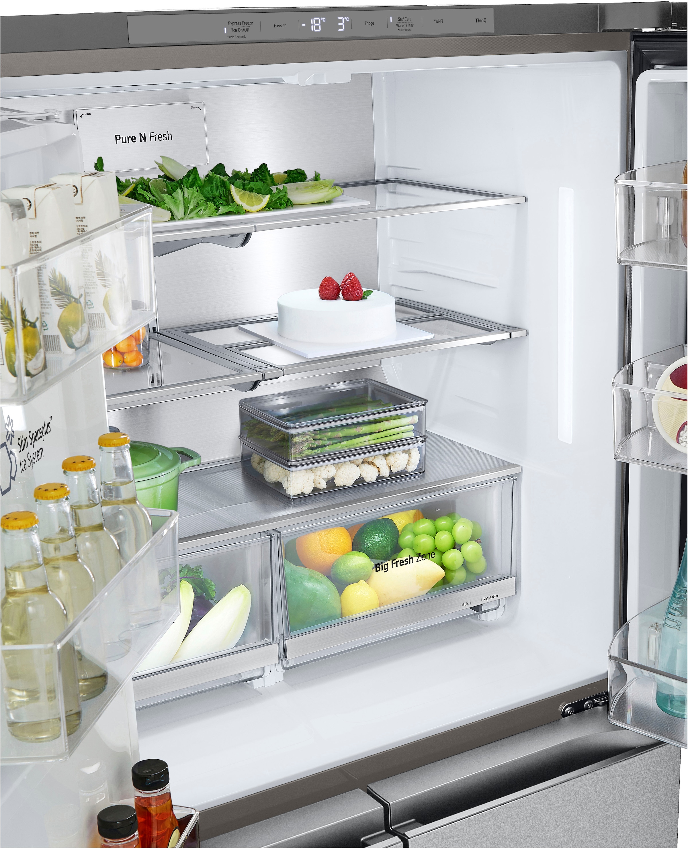 LG Multi Door »GMG960MBJE« 179,2 cm hoch 91,4 cm breit InstaView® Multi-Door