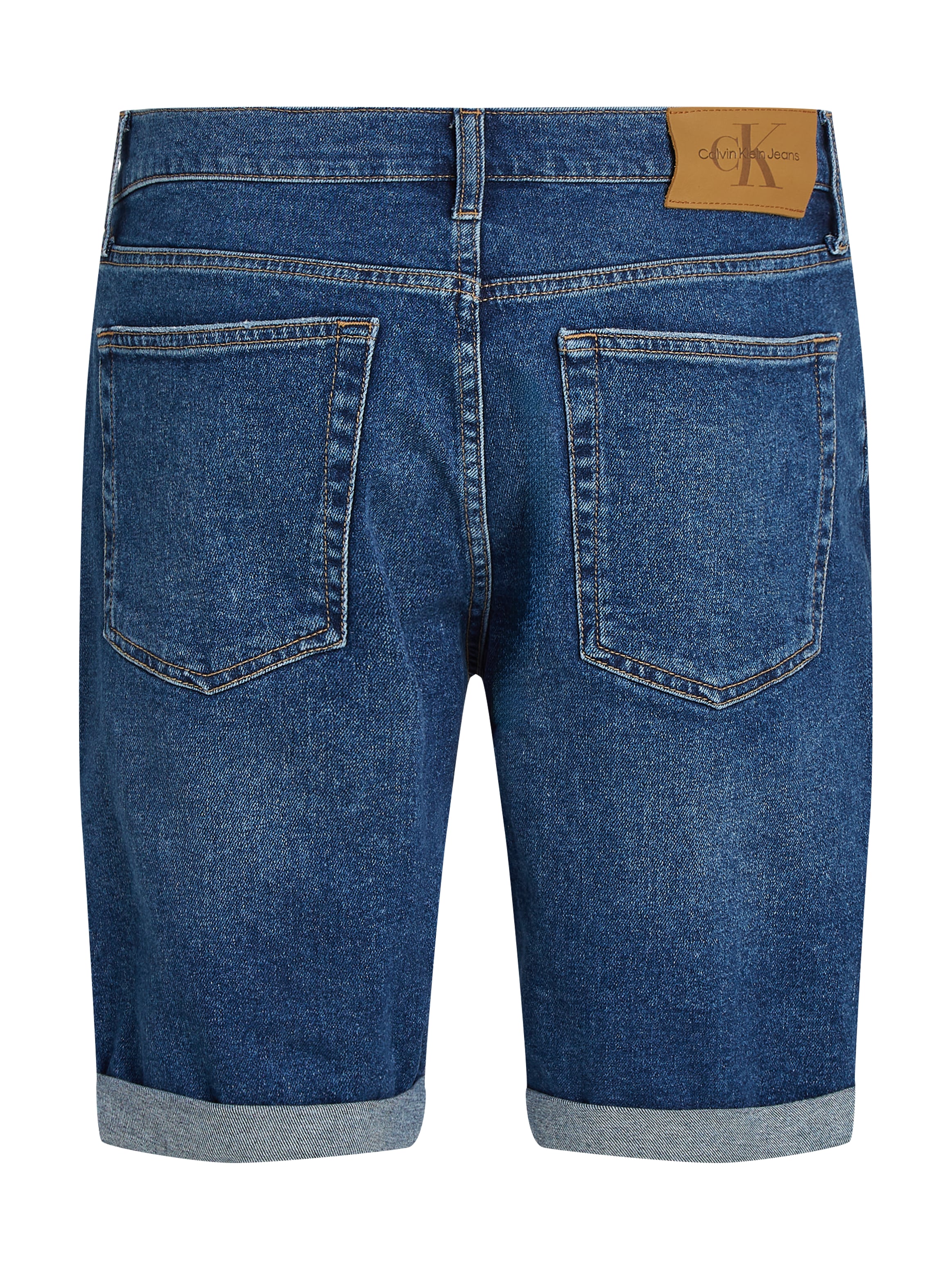 Calvin Klein Jeans Shorts »SLIM SHORT«, mit Umschlagsaum