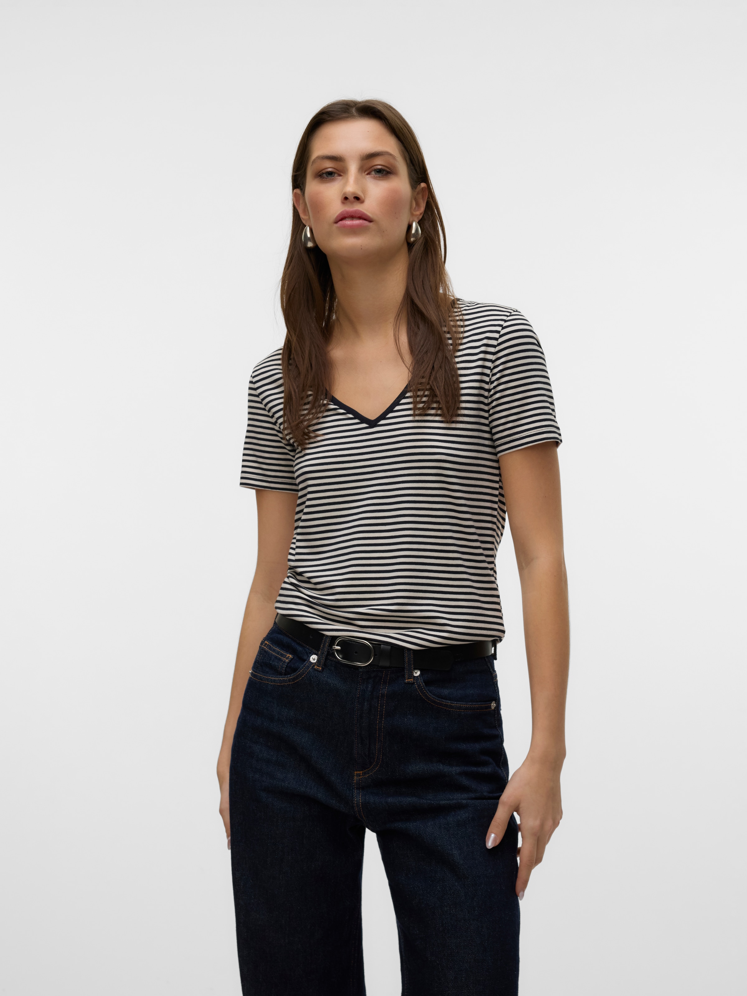 Vero Moda V-Shirt »VMPEPPER SS V-NECK T-SHIRT VMA NOOS«