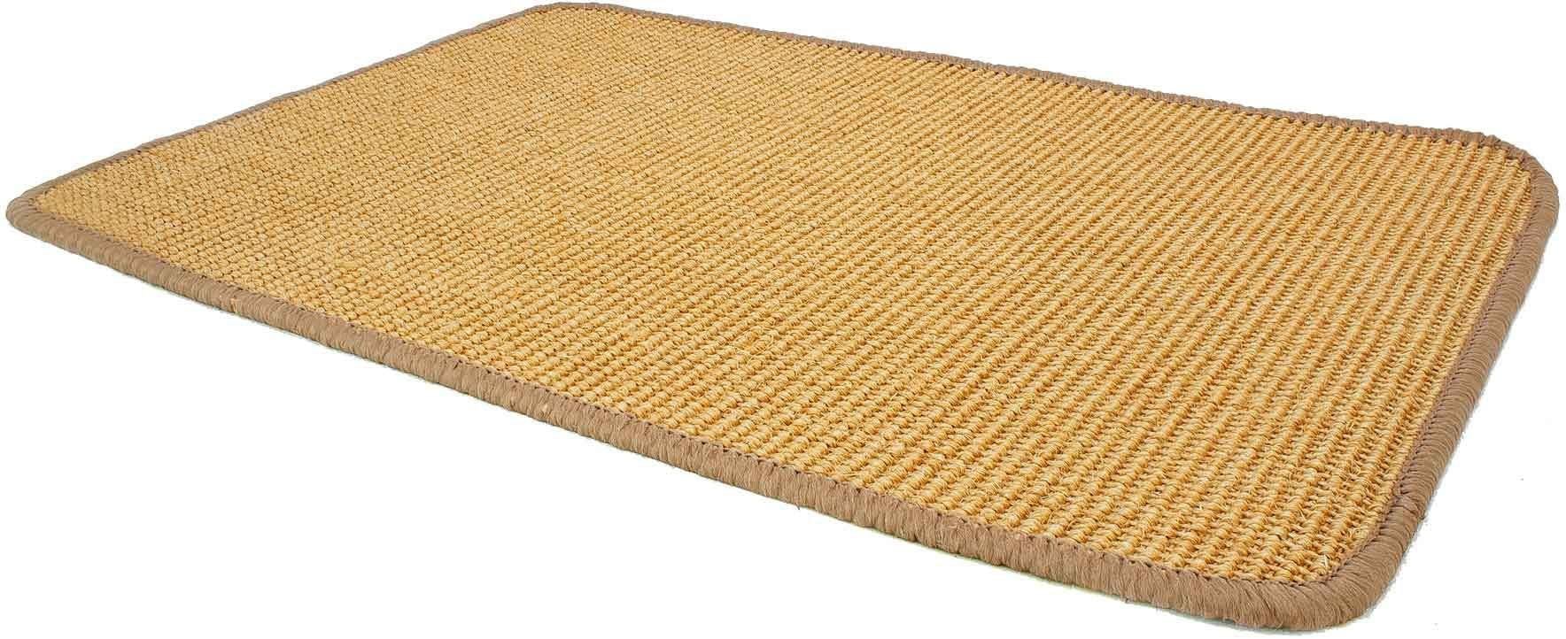 & online Schlafzimmer rechteckig, Sisal, im »SISALLUX«, Wohnzimmer Primaflor-Ideen kaufen ideal Obermaterial: Textil in Sisalteppich 100%