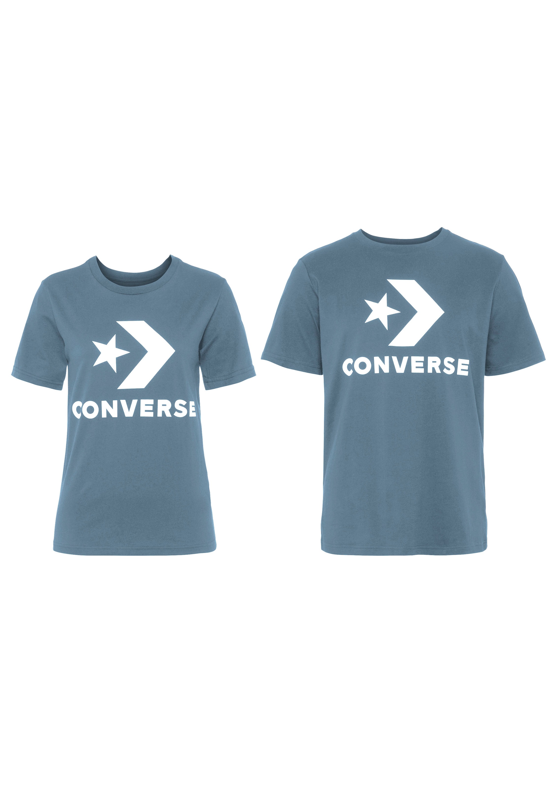 Converse T-Shirt »Unisex GO-TO STAR CHEVRON LOGO STANDARD-FIT«, (1 tlg.), Unisex