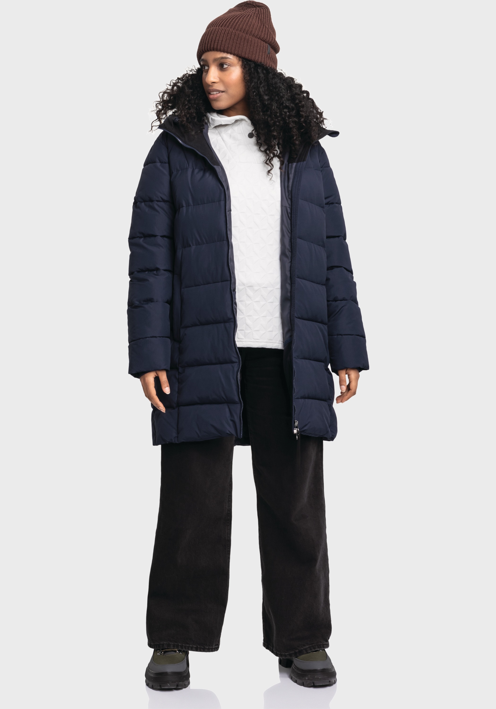 Schöffel Parka »Urban Ins Parka Style Boslix WMS«, mit Kapuze