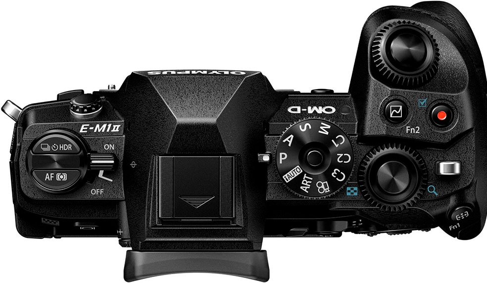 Olympus Systemkamera »E-M1II Body + M.Zuiko ED 12-45mm PRO«, Flash FL-LM3, BLH-1, BCH-1, USB Cable CB-USB11, Cable holder CC-1