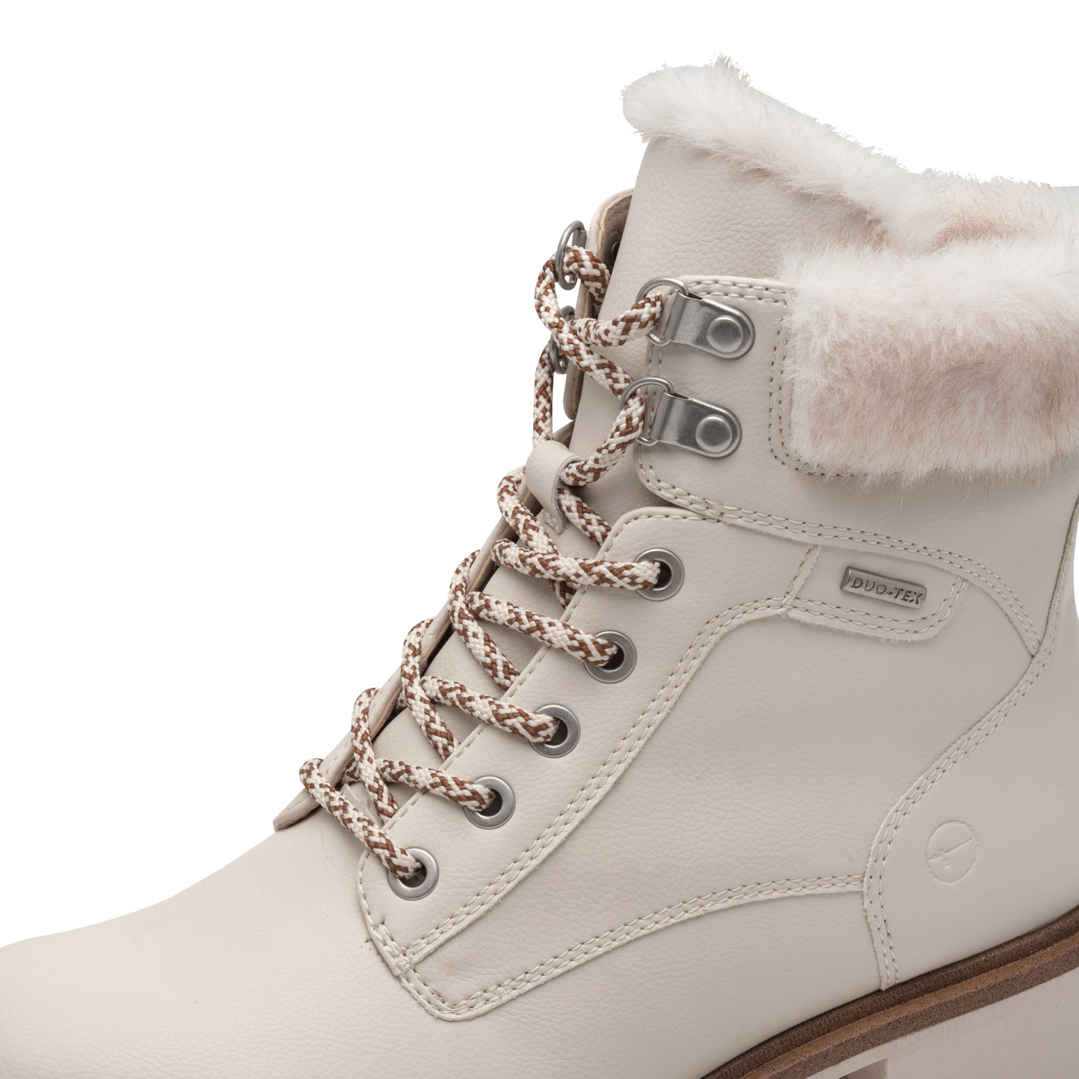 Tamaris Winterboots  , Blockabsatz, Schnürboots, Winterstiefelette mit Duo Tex-Ausstattung